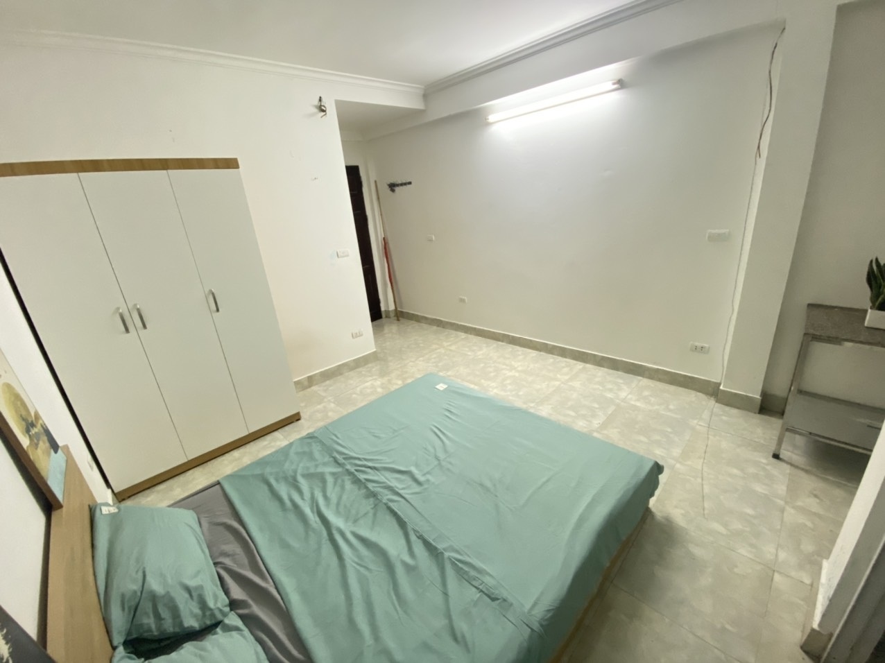 Phòng trọ Studio 27m2 tại Time House 2 Trần Cung - Bắc Từ Liêm - Phòng ngủ