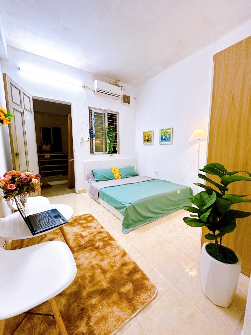 Phòng trọ Studio 25m2 tại Time House 1 Chính Kinh - Thanh Xuân - Phòng ngủ