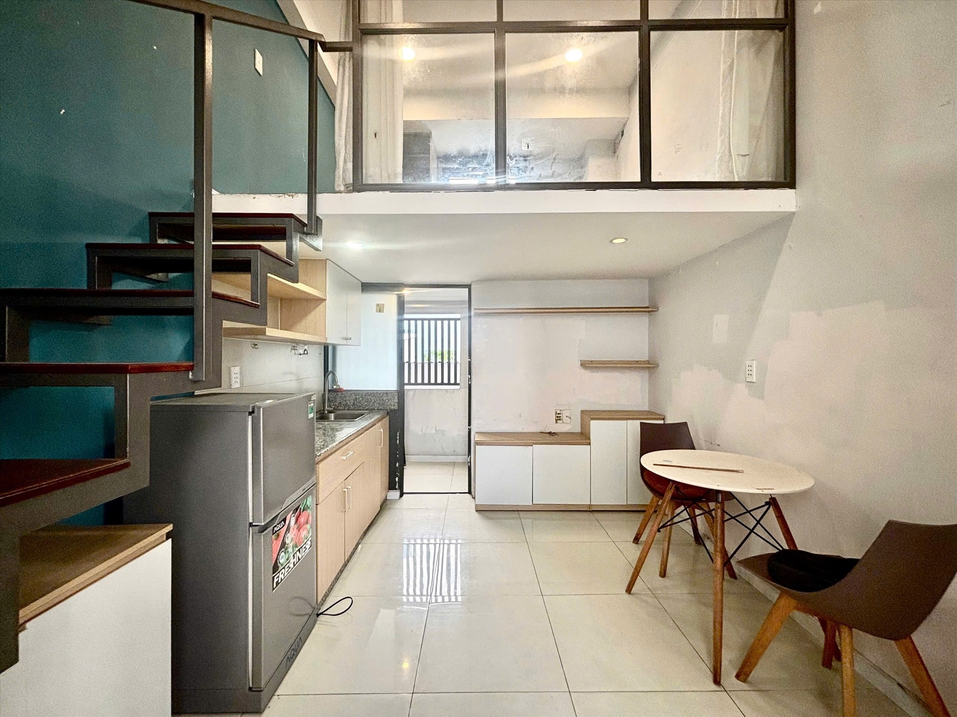 Phòng trọ Duplex 30m2 tại HT Home Bình Lợi - Bình Thạnh - Phòng khách