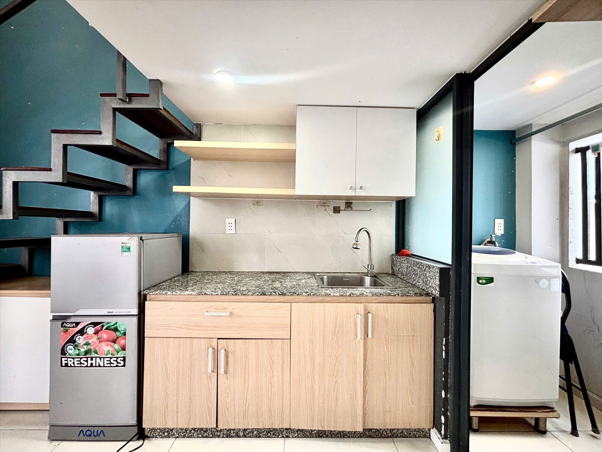 Phòng trọ Duplex 30m2 tại HT Home Bình Lợi - Bình Thạnh - Phòng bếp