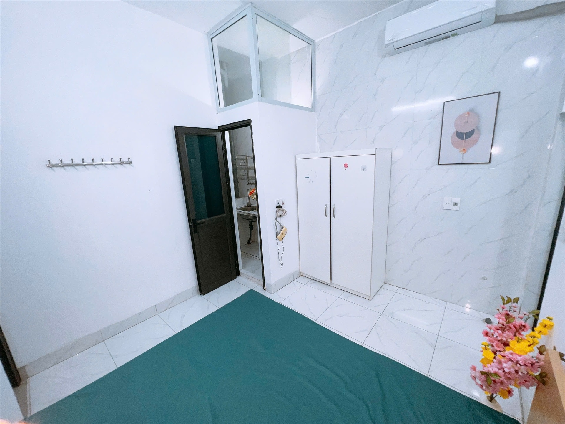 Phòng trọ Studio 22m2 tại Happy Homes 2 Trần Bình - Cầu Giấy - Phòng ngủ