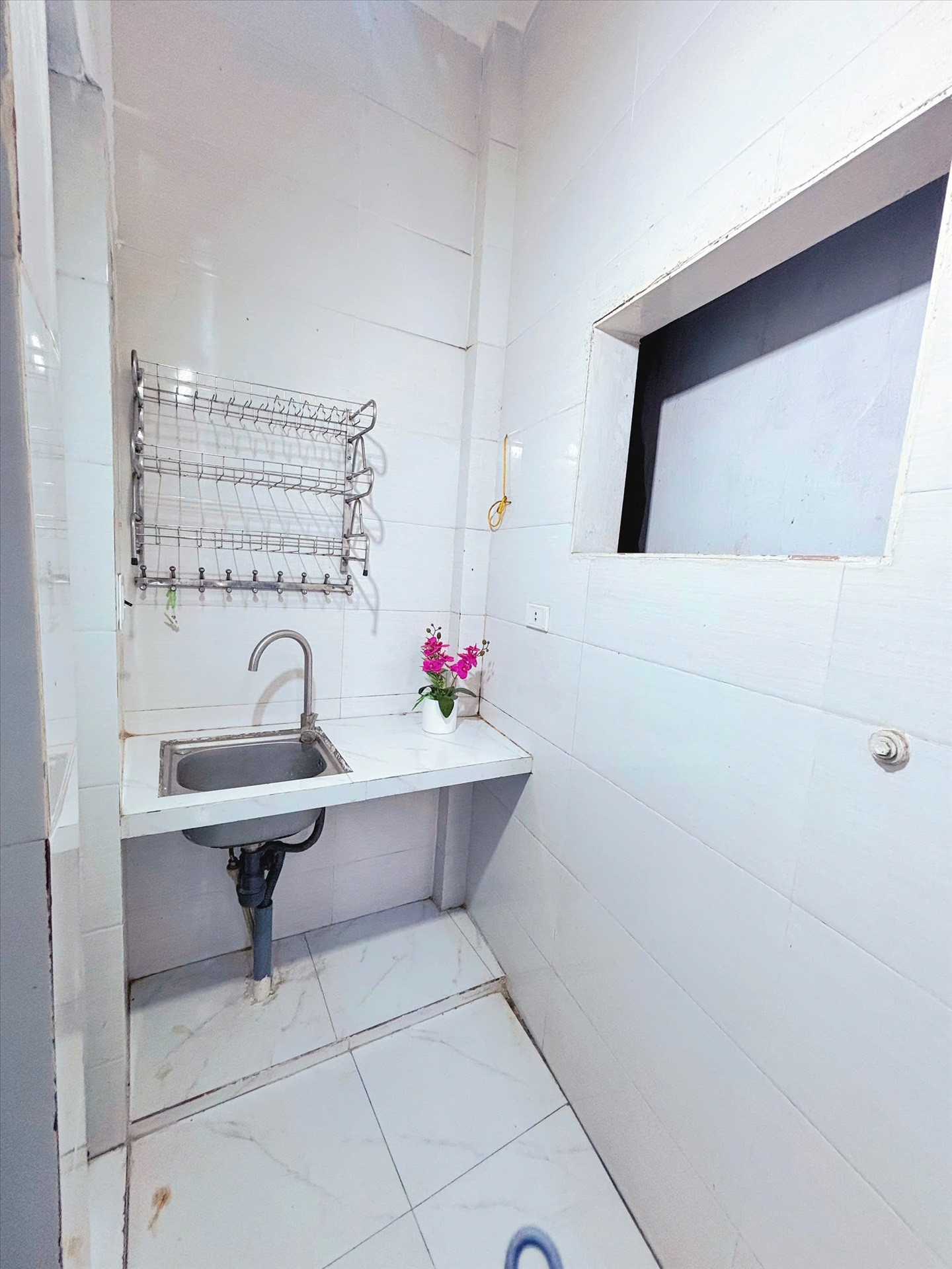 Phòng trọ Studio 25m2 tại Happy Homes 2 Trần Bình - Cầu Giấy - Phòng bếp