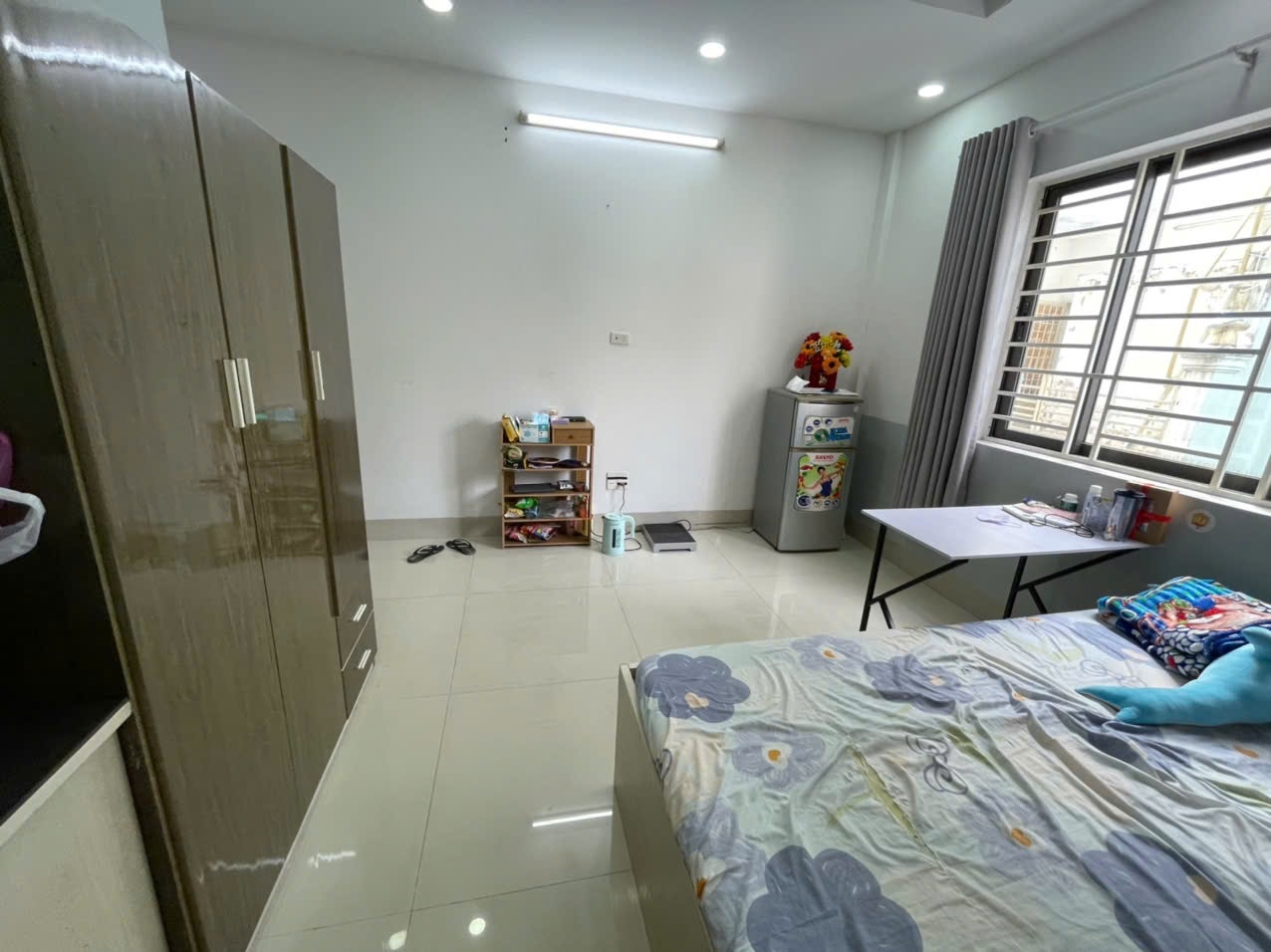 Phòng trọ Studio 25m2 tại Rosa Home Nơ Trang Long - Bình Thạnh - Phòng khách