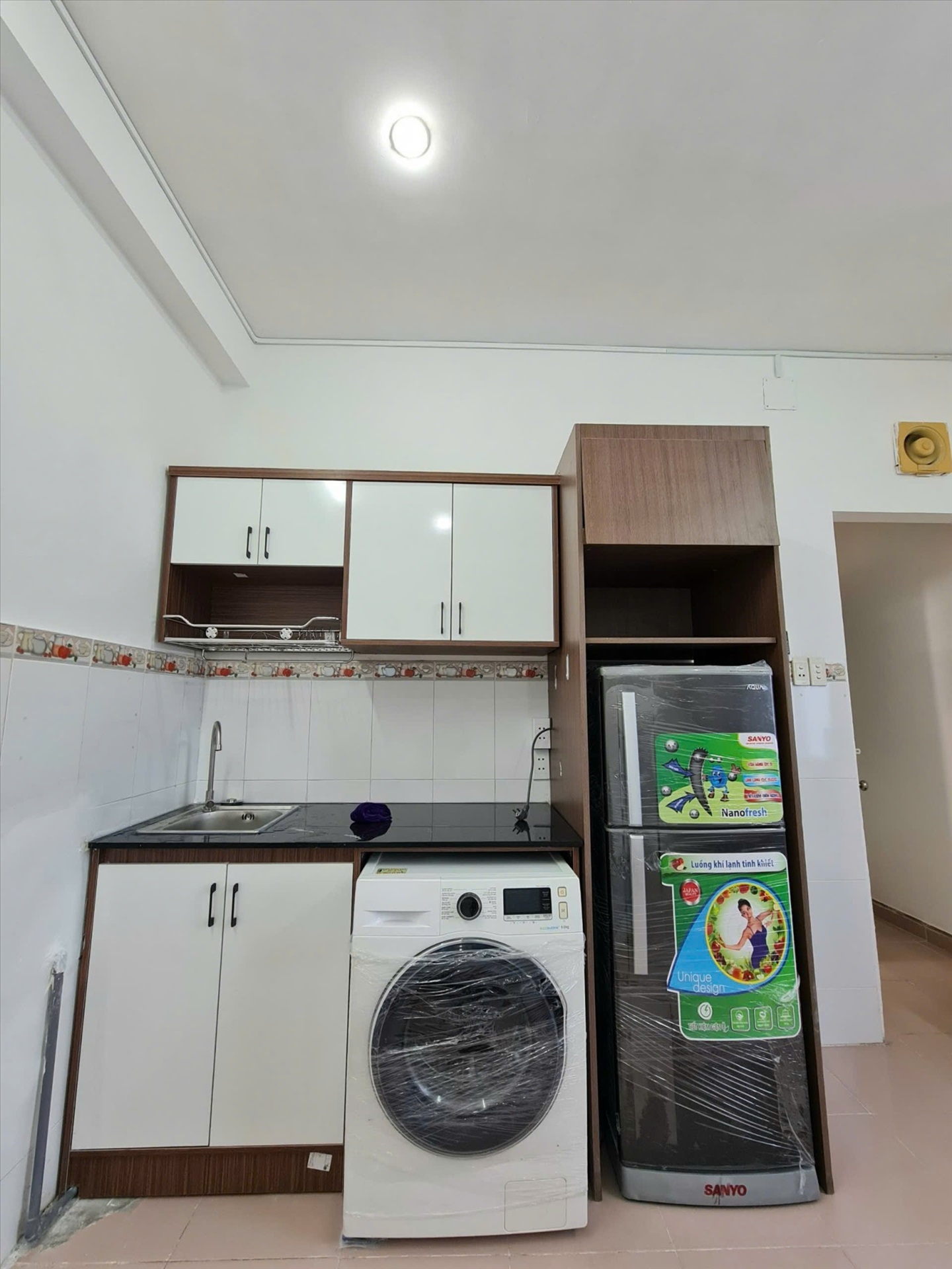 Phòng trọ Studio 30m2 tại HN Home Thanh Đa - Bình Thạnh - Phòng ngủ