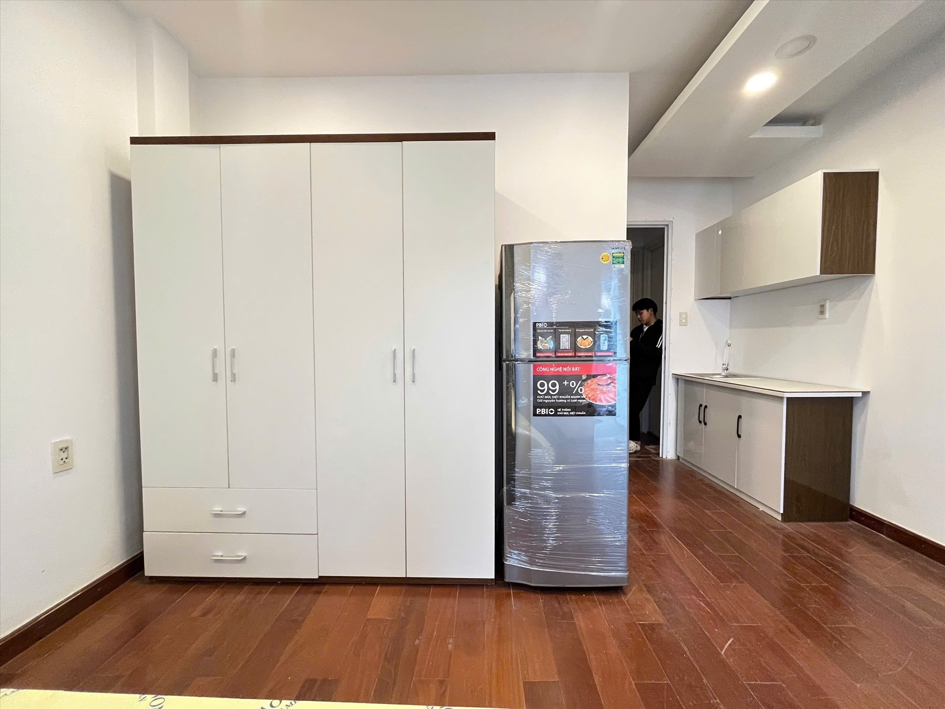 Phòng trọ Studio 30m2 tại TL House Nguyễn Văn Đậu - Bình Thạnh - Phòng ngủ