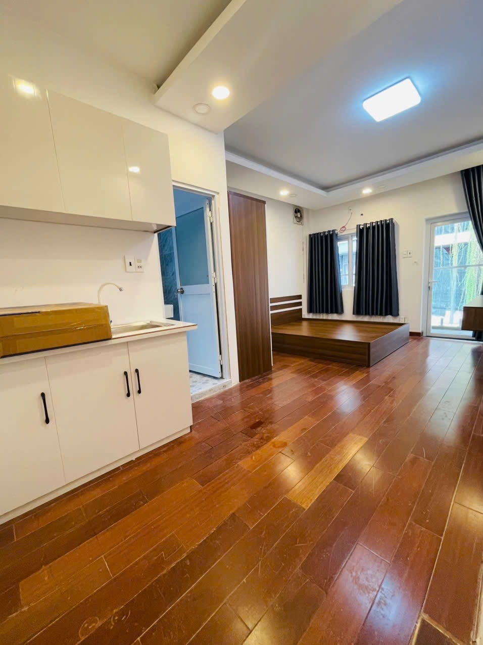 Phòng trọ Studio 30m2 tại TL House Nguyễn Văn Đậu - Bình Thạnh - Phòng ngủ