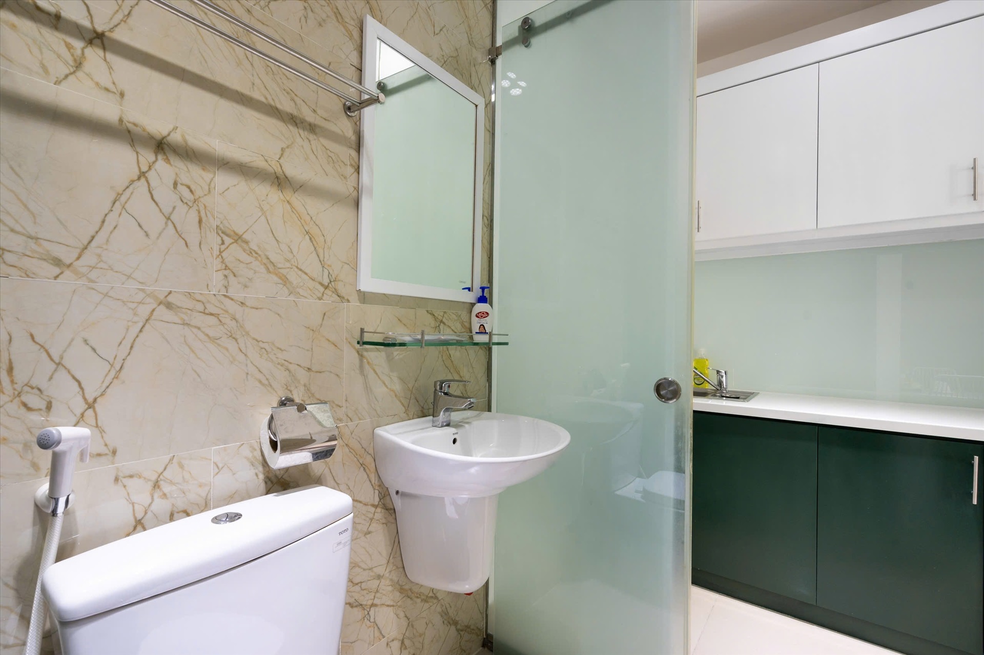 Phòng trọ 1 Phòng ngủ 35m2 tại TT Home Võ Văn Tần - Quận 3 - Phòng tắm