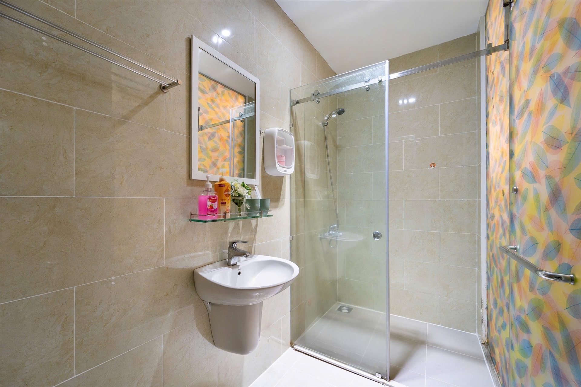 Phòng trọ Studio 50m2 tại TT Home Võ Văn Tần - Quận 3 - Phòng tắm