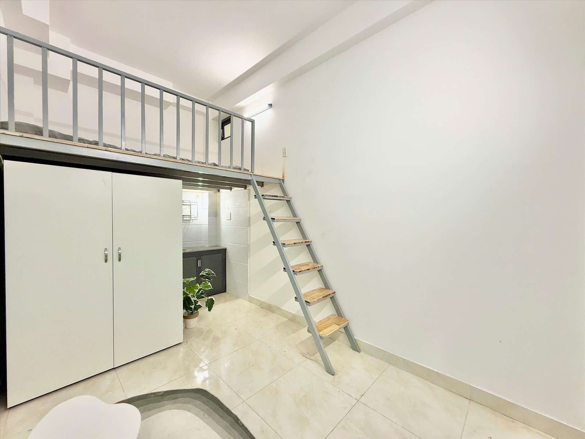 Phòng trọ Duplex 25m2 tại TP House Nguyễn Phúc Chu - Tân Bình - Phòng ngủ