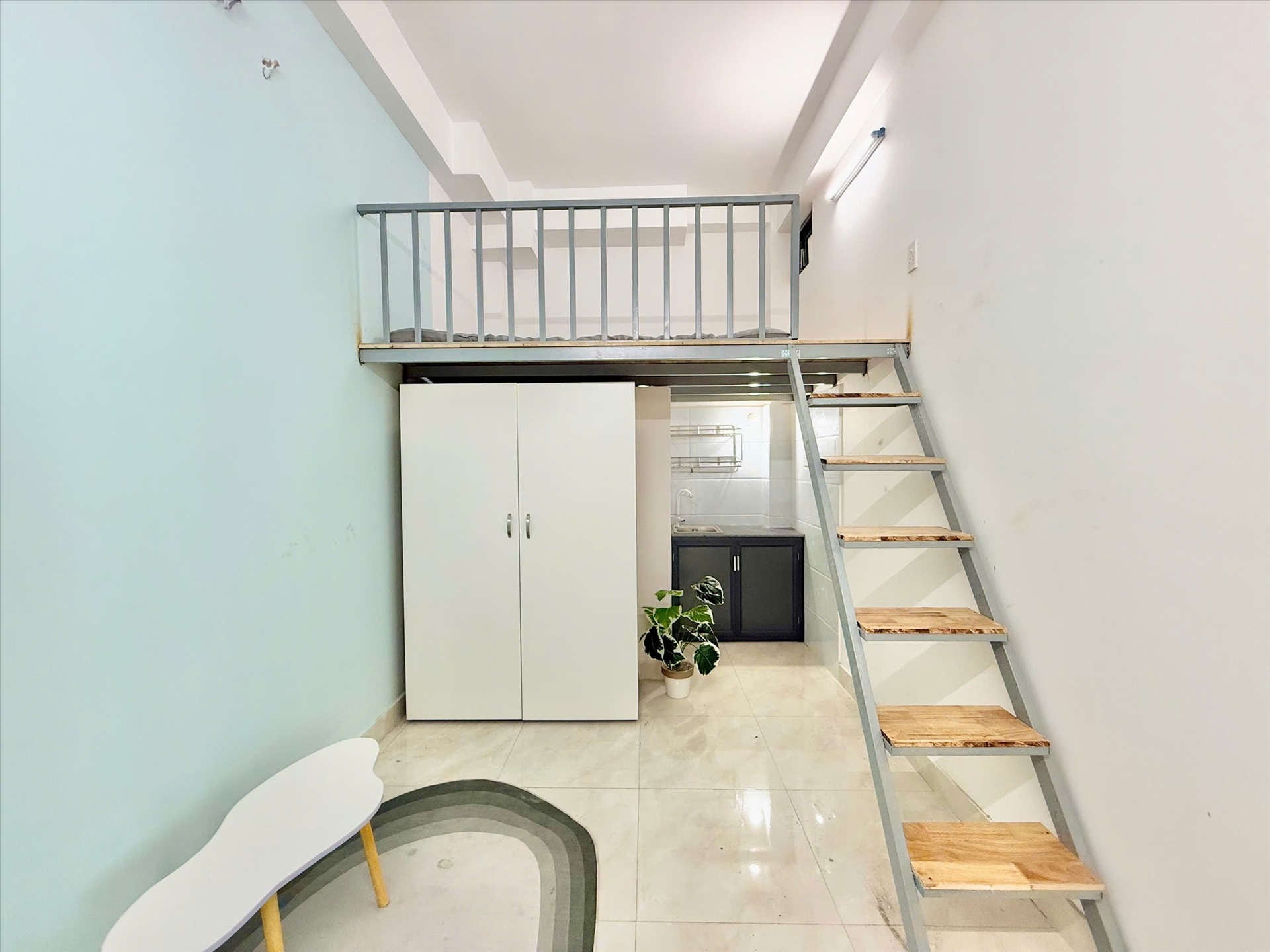 Phòng trọ Duplex 25m2 tại TP House Nguyễn Phúc Chu - Tân Bình - Phòng ngủ