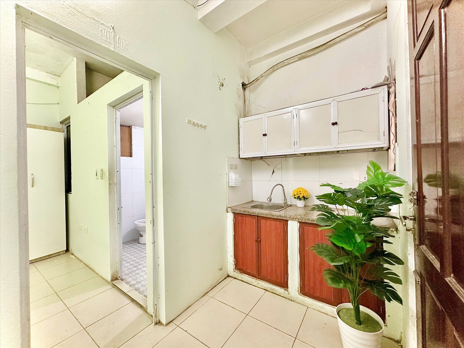 Phòng trọ 1 Phòng ngủ 35m2 tại Timehouse 3 Mỹ Đình - Nam Từ Liêm - Phòng bếp