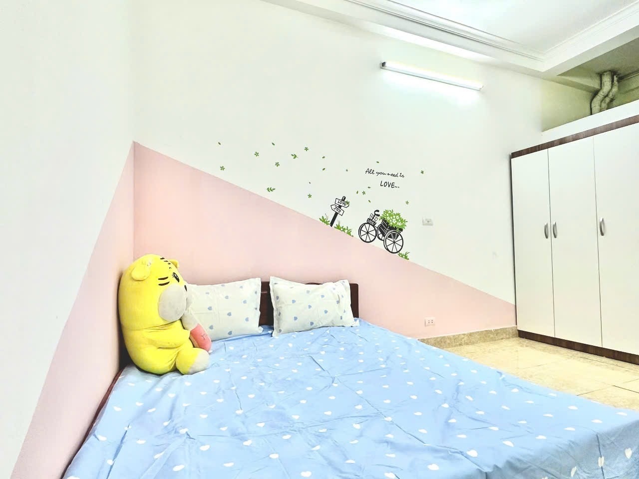 Phòng trọ Studio 25m2 tại Timehouse 2 Mỹ Đình - Nam Từ Liêm - Phòng ngủ