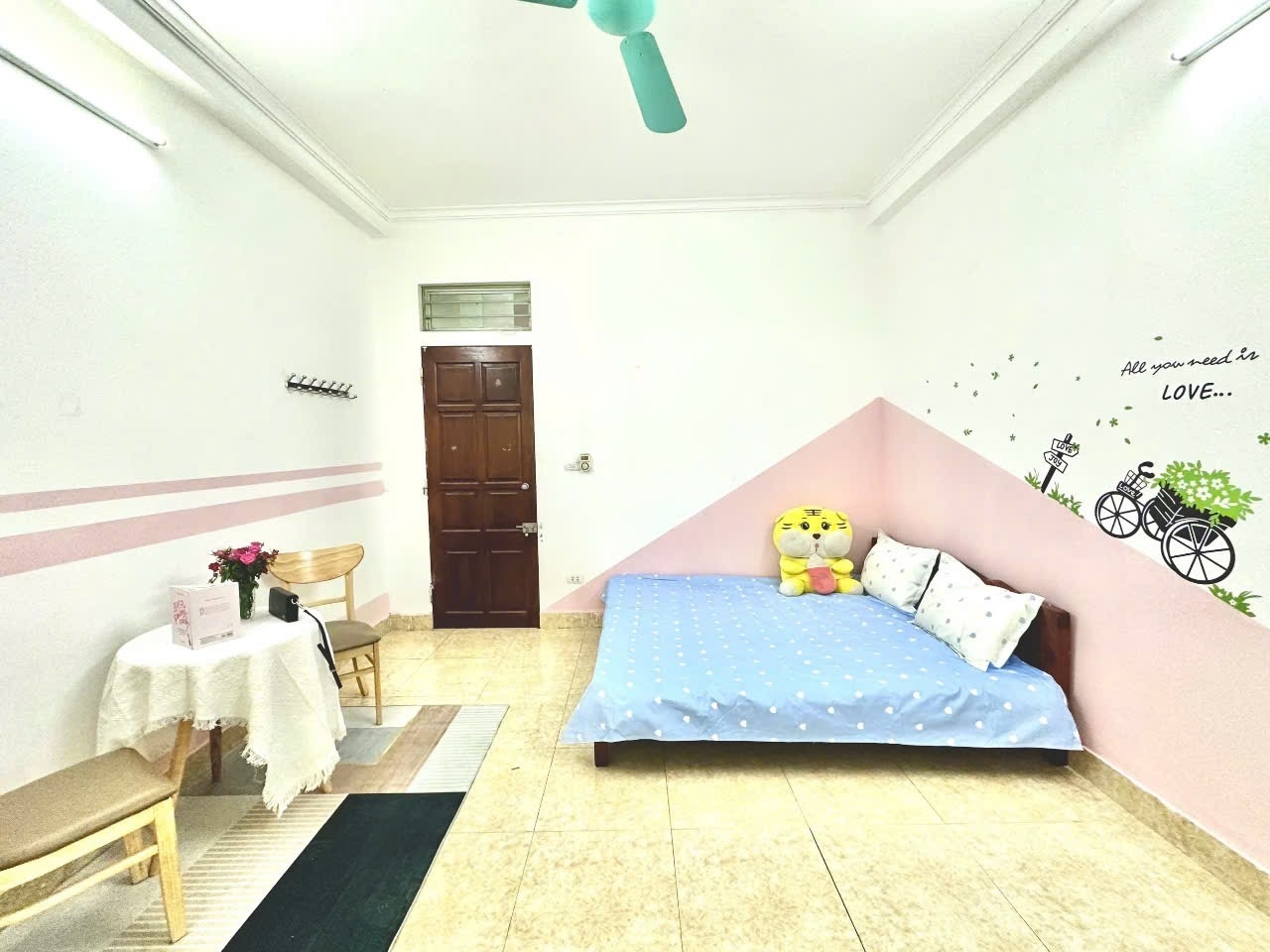 Phòng trọ Studio 25m2 tại Timehouse 2 Mỹ Đình - Nam Từ Liêm - Phòng ngủ
