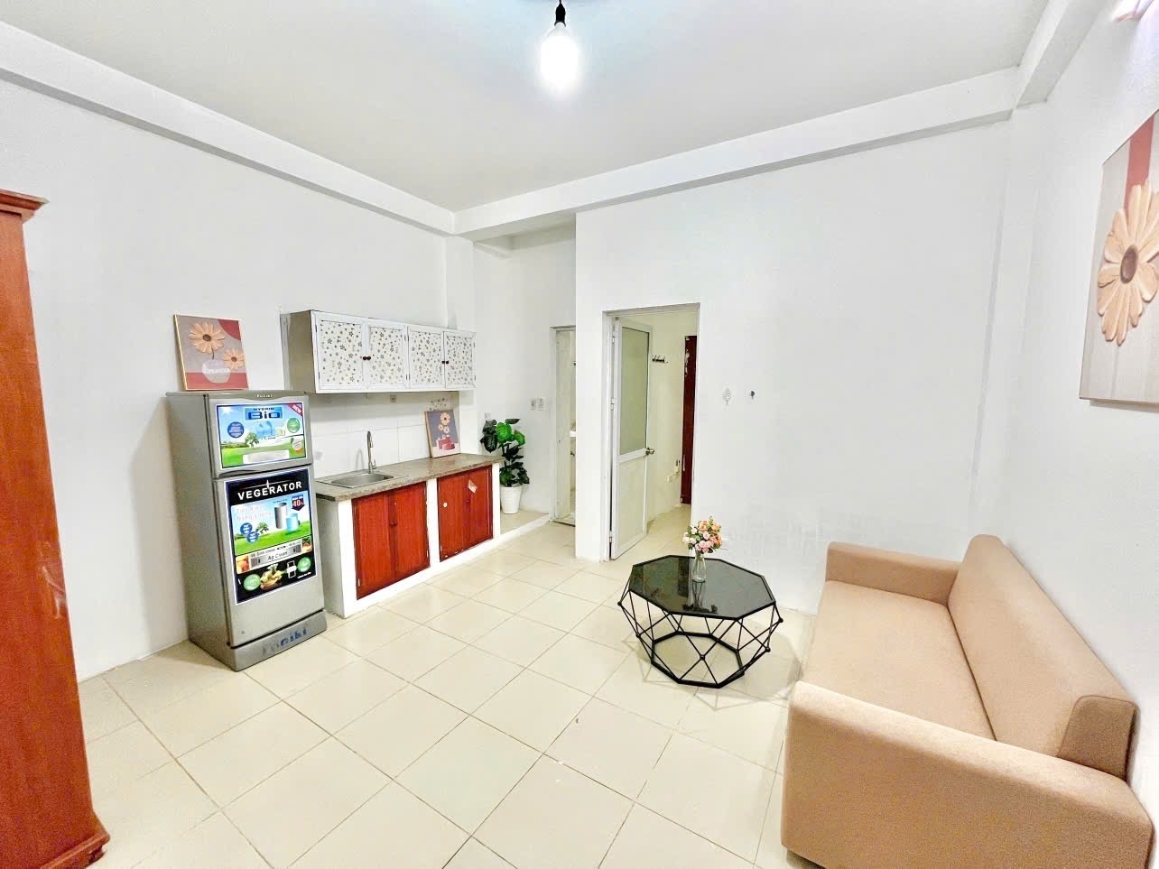 Phòng trọ 1 Phòng ngủ 40m2 tại Timehouse 3 Mỹ Đình - Nam Từ Liêm - Phòng khách