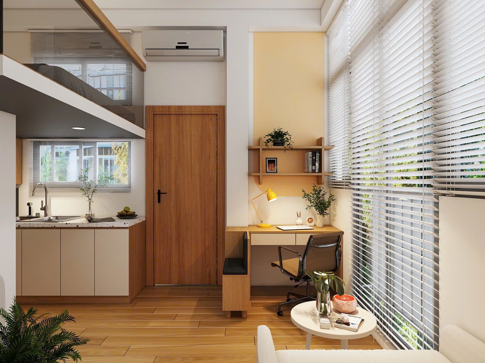 Phòng trọ Duplex 20m2 tại TA House Lê Lai - Gò Vấp - Phòng ngủ