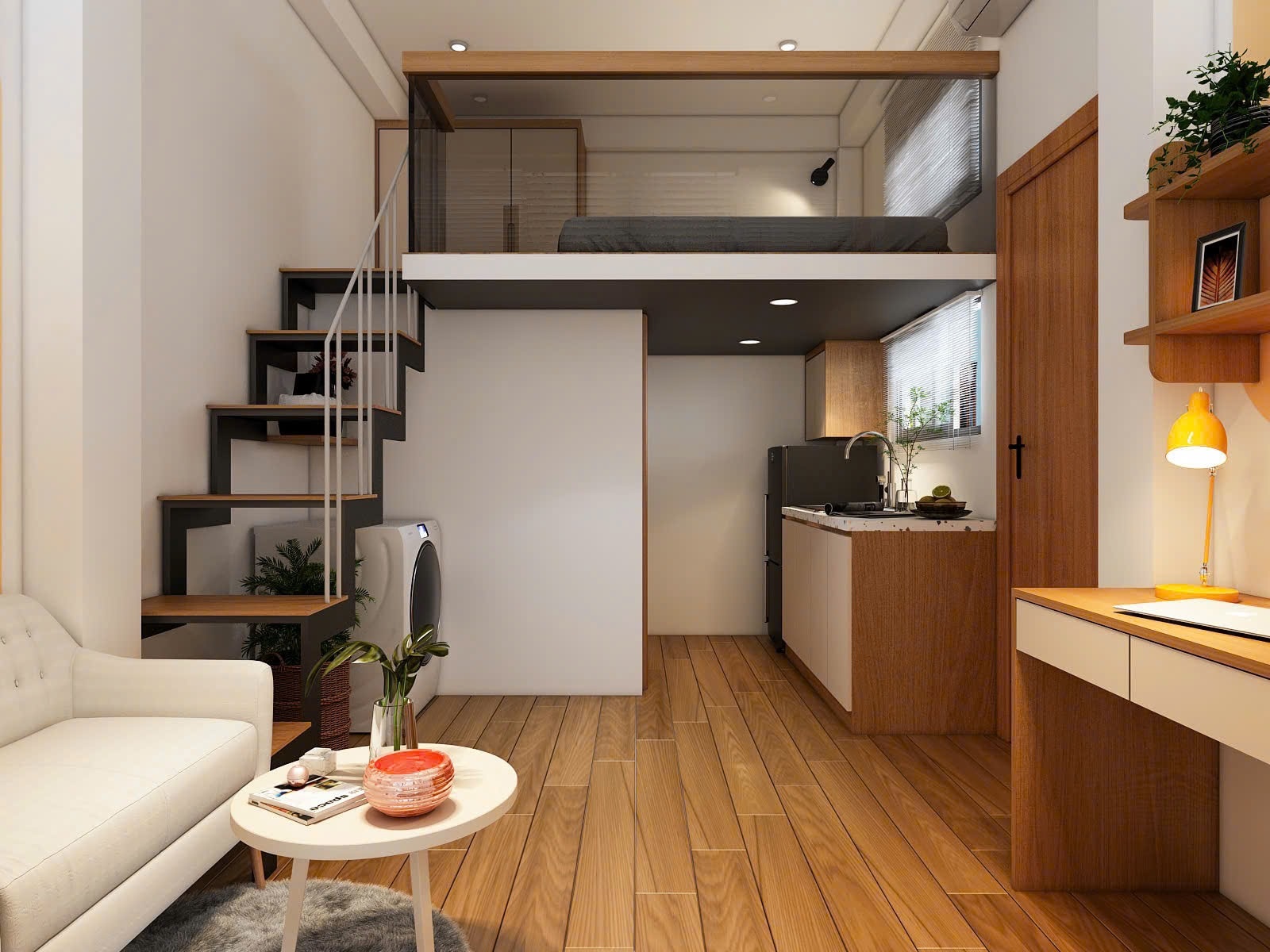Phòng trọ Duplex 20m2 tại TA House Lê Lai - Gò Vấp - Phòng ngủ