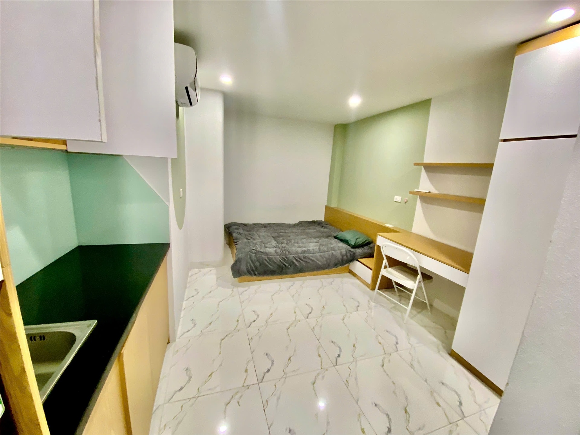 Phòng trọ Studio 20m2 tại NT Apartment Phùng Khoang - Nam Từ Liêm - Phòng ngủ