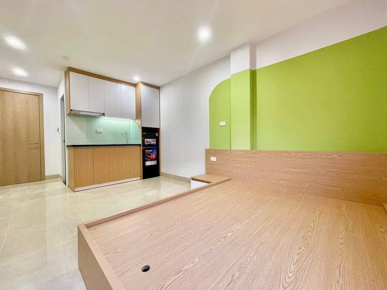 Phòng trọ Studio 20m2 tại NT Apartment Phùng Khoang - Nam Từ Liêm - Phòng ngủ