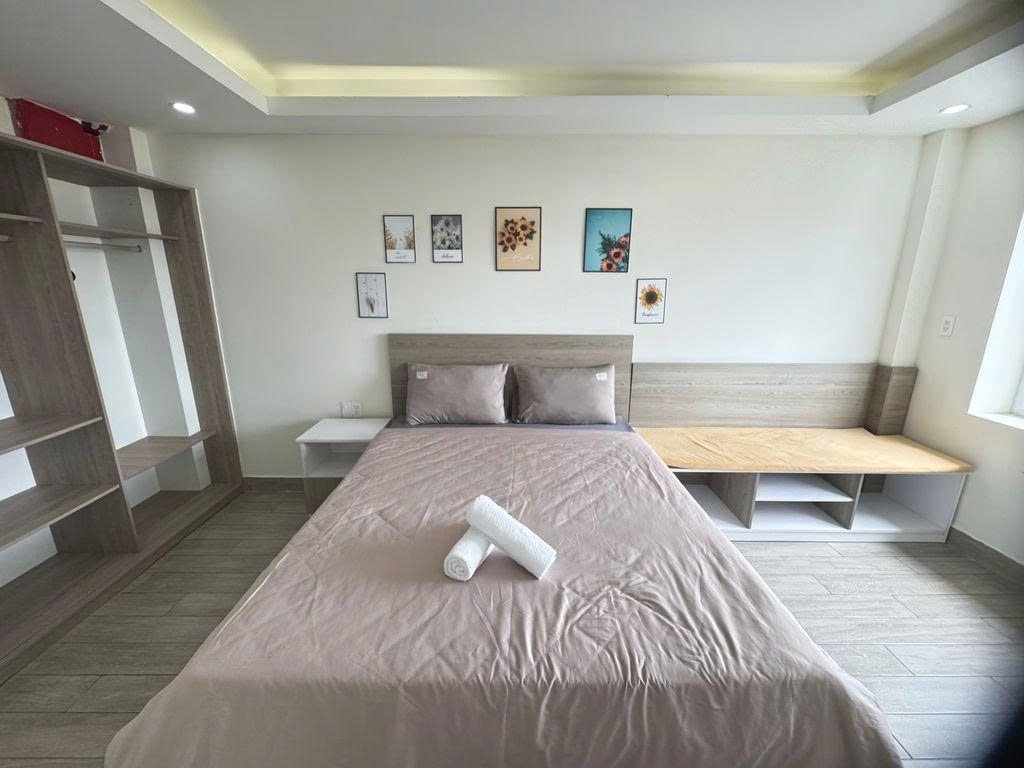 Phòng trọ 1 Phòng ngủ 45m2 tại Siris Lune Residence Hưng Gia 5 - Quận 7 - Phòng ngủ