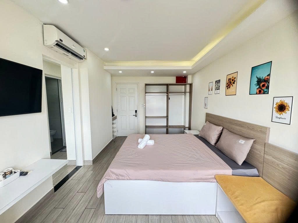 Phòng trọ 1 Phòng ngủ 45m2 tại Siris Lune Residence Hưng Gia 5 - Quận 7 - Phòng ngủ