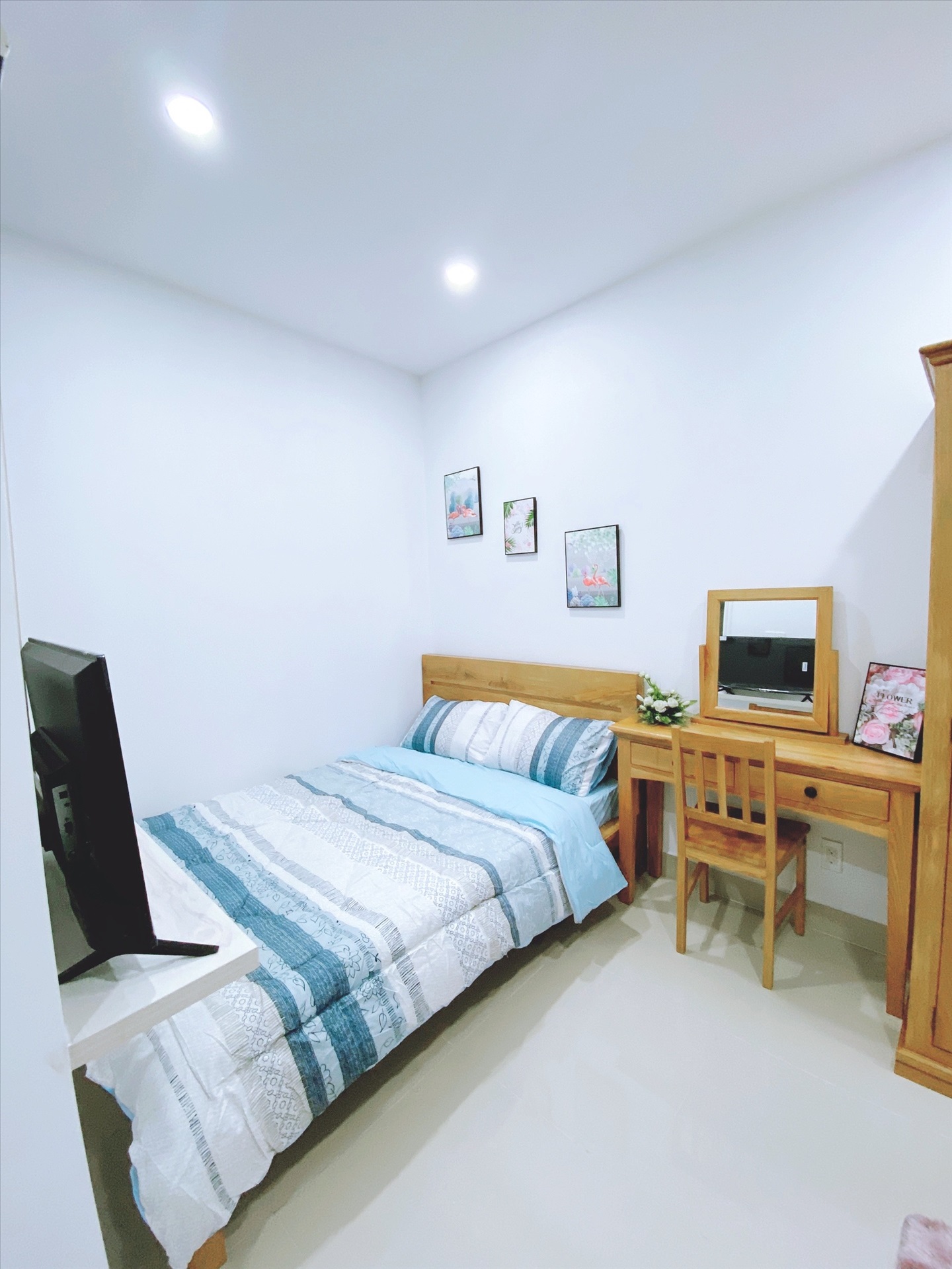 Phòng trọ Studio 25m2 tại PD Home Thích Quảng Đức - Phú Nhuận - Phòng ngủ