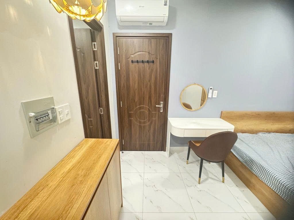 Phòng trọ Studio 28m2 tại AD House Nguyễn XÍ - Bình Thạnh - Phòng ngủ