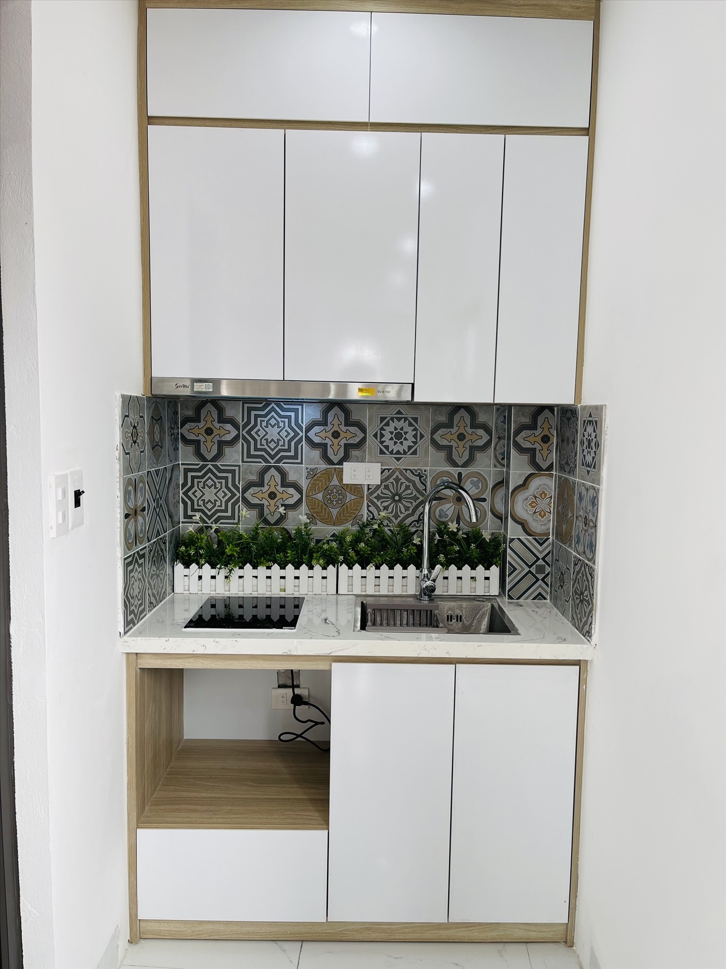 Phòng trọ 1 Phòng ngủ 30m2 tại Trường Thịnh Home Trường Chinh - Đống Đa - Phòng bếp