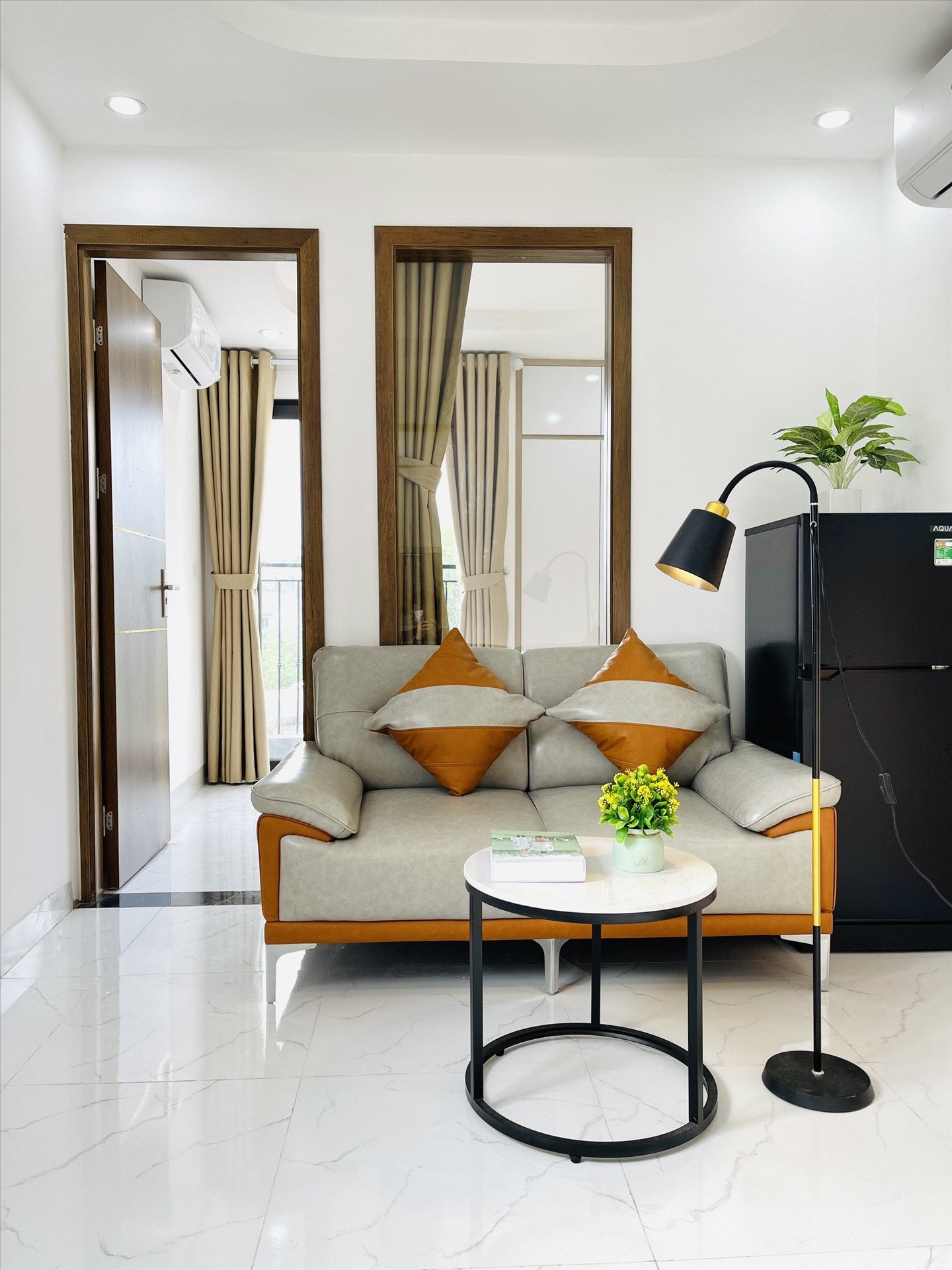 Phòng trọ 1 Phòng ngủ 30m2 tại Trường Thịnh Home Trường Chinh - Đống Đa - Phòng khách