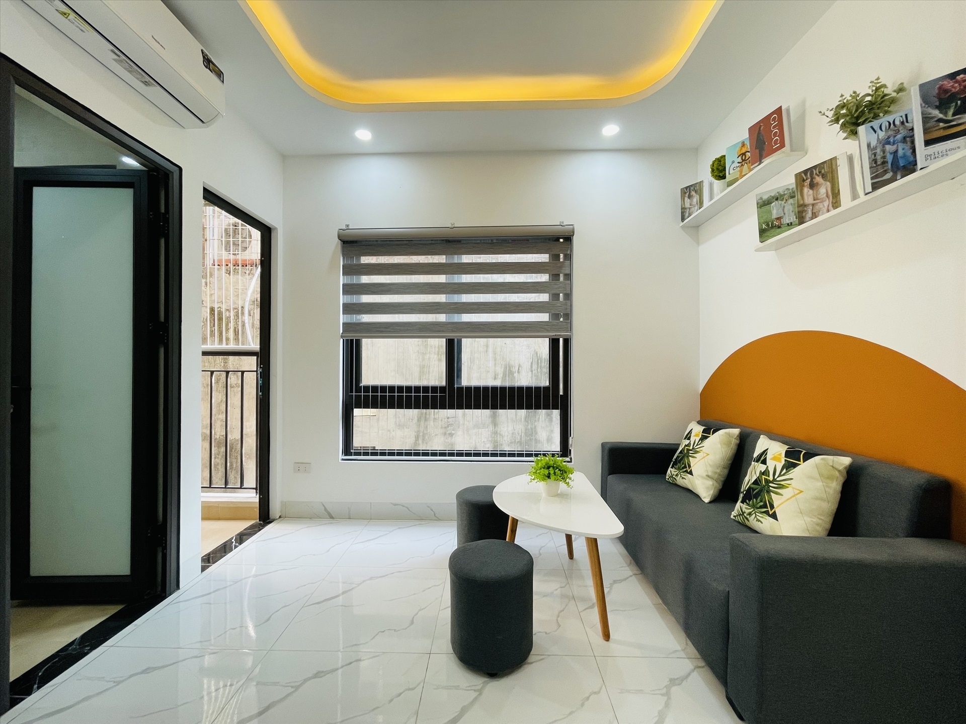 Phòng trọ 1 Phòng ngủ 30m2 tại Trường Thịnh Home Đường Láng - Đống Đa - Phòng khách