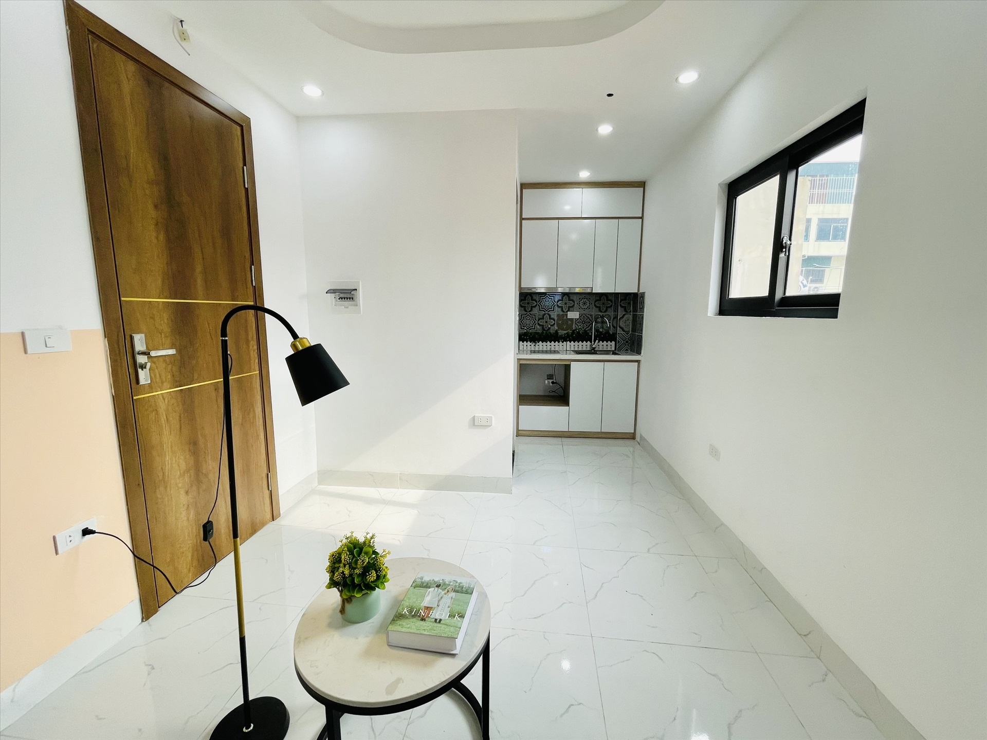 Phòng trọ 1 Phòng ngủ 30m2 tại Trường Thịnh Home Trường Chinh - Đống Đa - Phòng khách