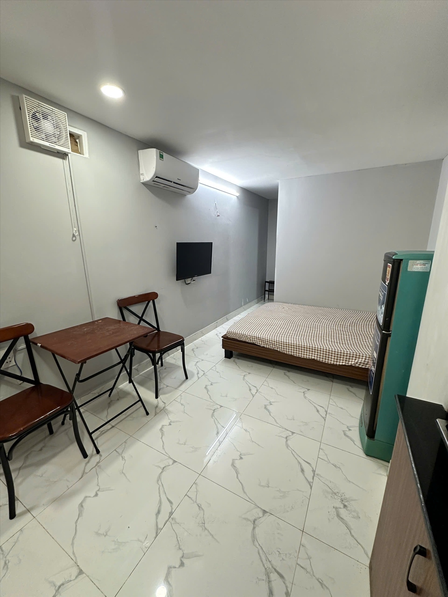 Phòng trọ Studio 25m2 tại CH Home Nguyễn Gia Trí - Bình Thạnh - Phòng ngủ