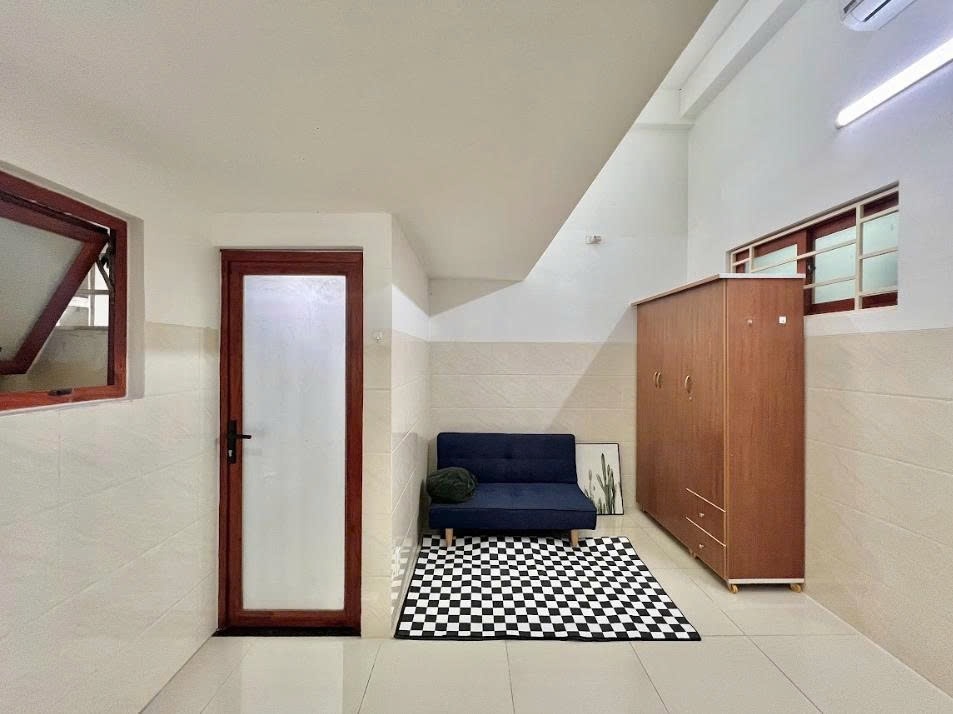 Phòng trọ Duplex 25m2 tại Baro House Đường 53 - Quận 7 - Phòng khách