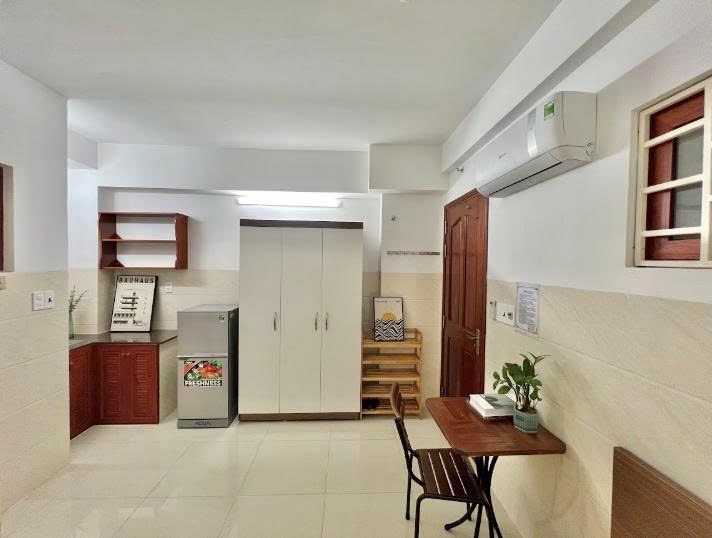 Phòng trọ Studio 25m2 tại Baro House Đường 53 - Quận 7 - Phòng khách