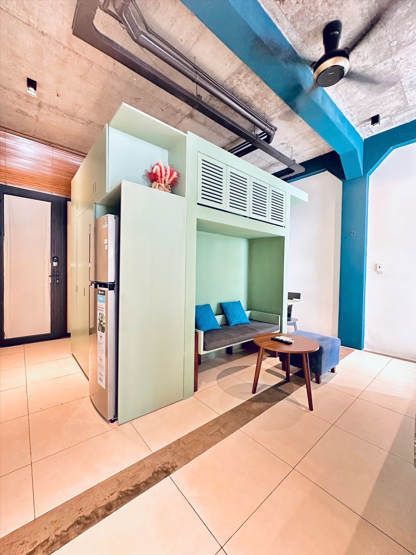 Phòng trọ 1 Phòng ngủ 30m2 tại HayaHouse Đường 16 - Quận 2 - Phòng khách