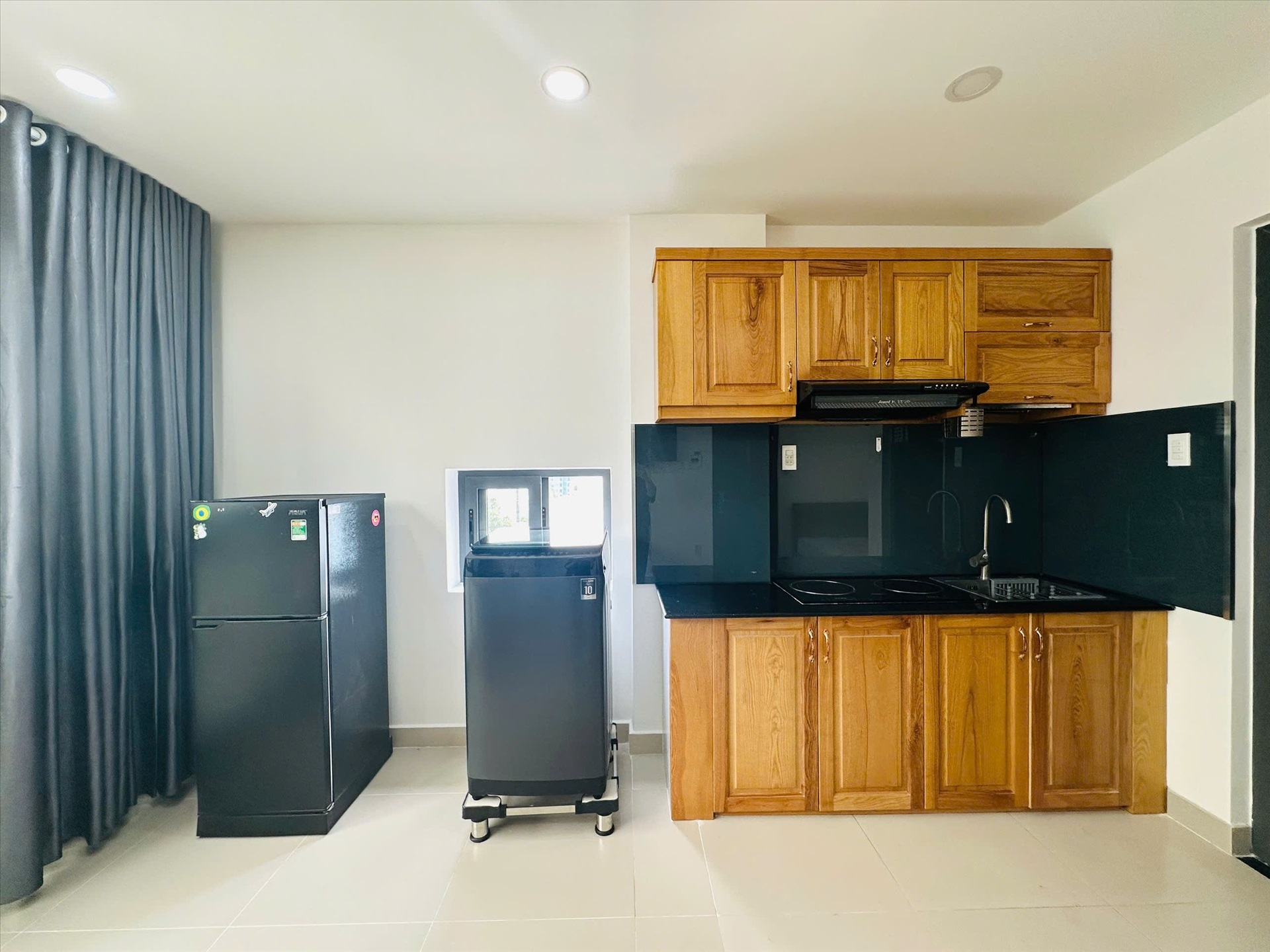 Phòng trọ Studio 42m2 tại Leontina House Ngô Bệ - Tân Bình - Phòng ngủ