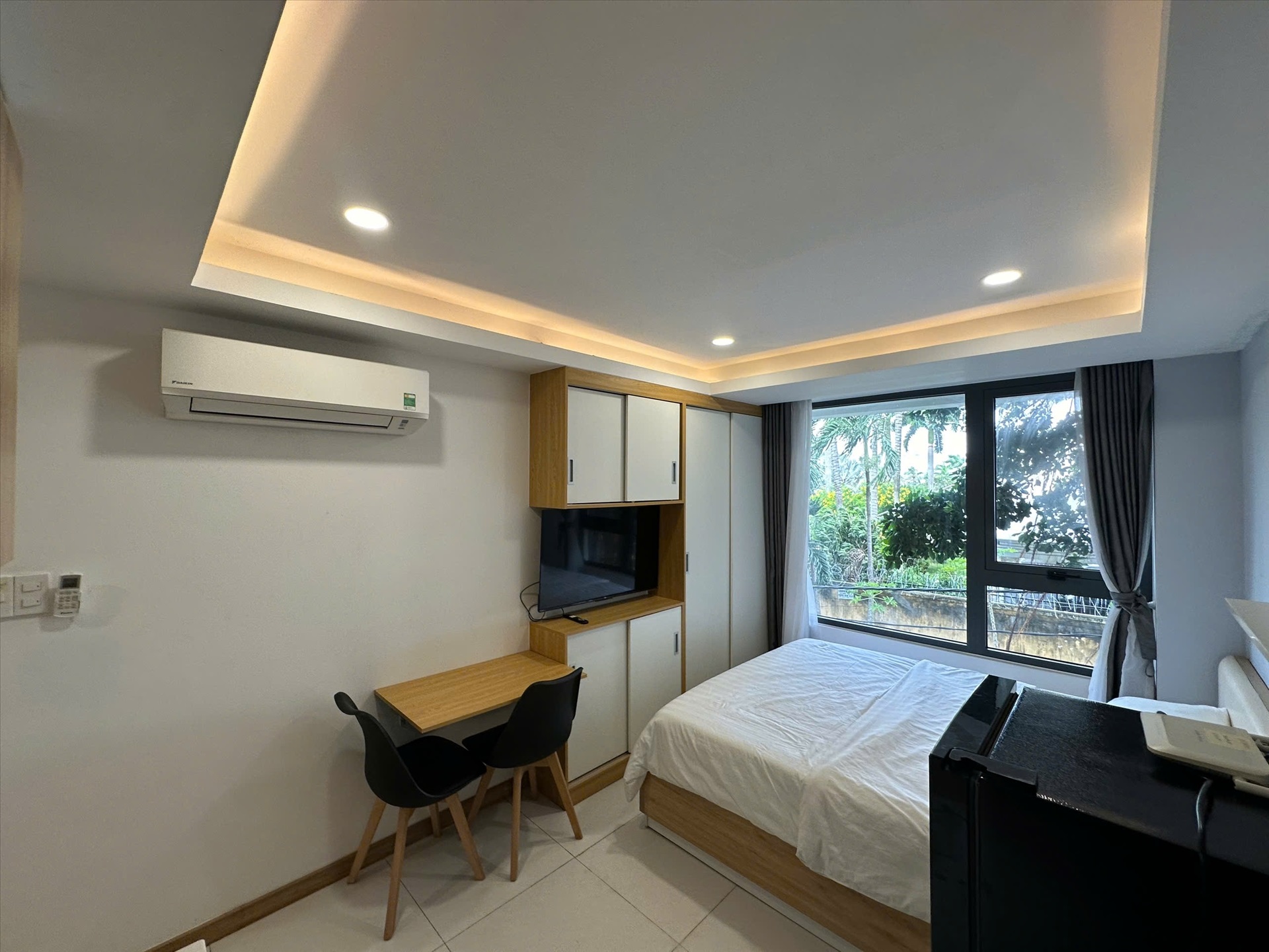 Phòng trọ Studio 25m2 tại HMK Đường số 1 - Quận 2 - Phòng khách