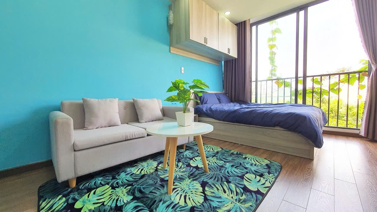 Phòng trọ Studio 25m2 tại TCH Home Bạch Đằng - Bình Thạnh - Phòng khách