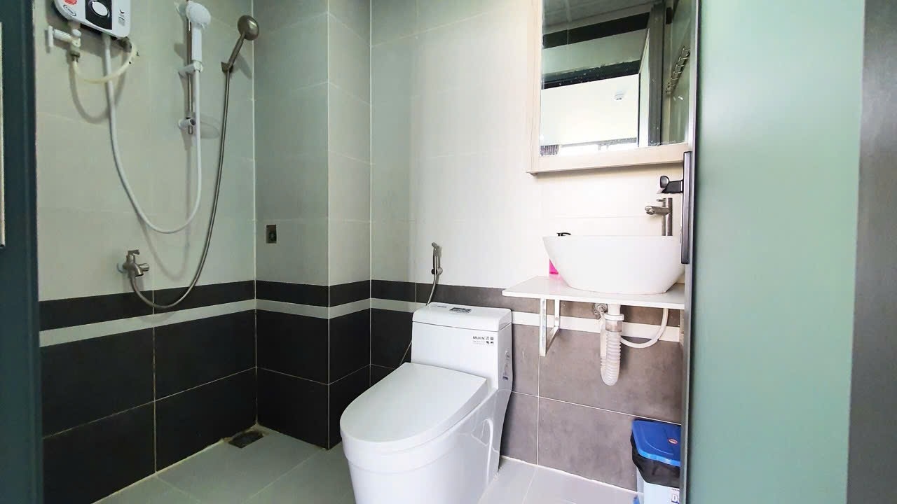 Phòng trọ Studio 25m2 tại TCH Home Bạch Đằng - Bình Thạnh - Phòng tắm