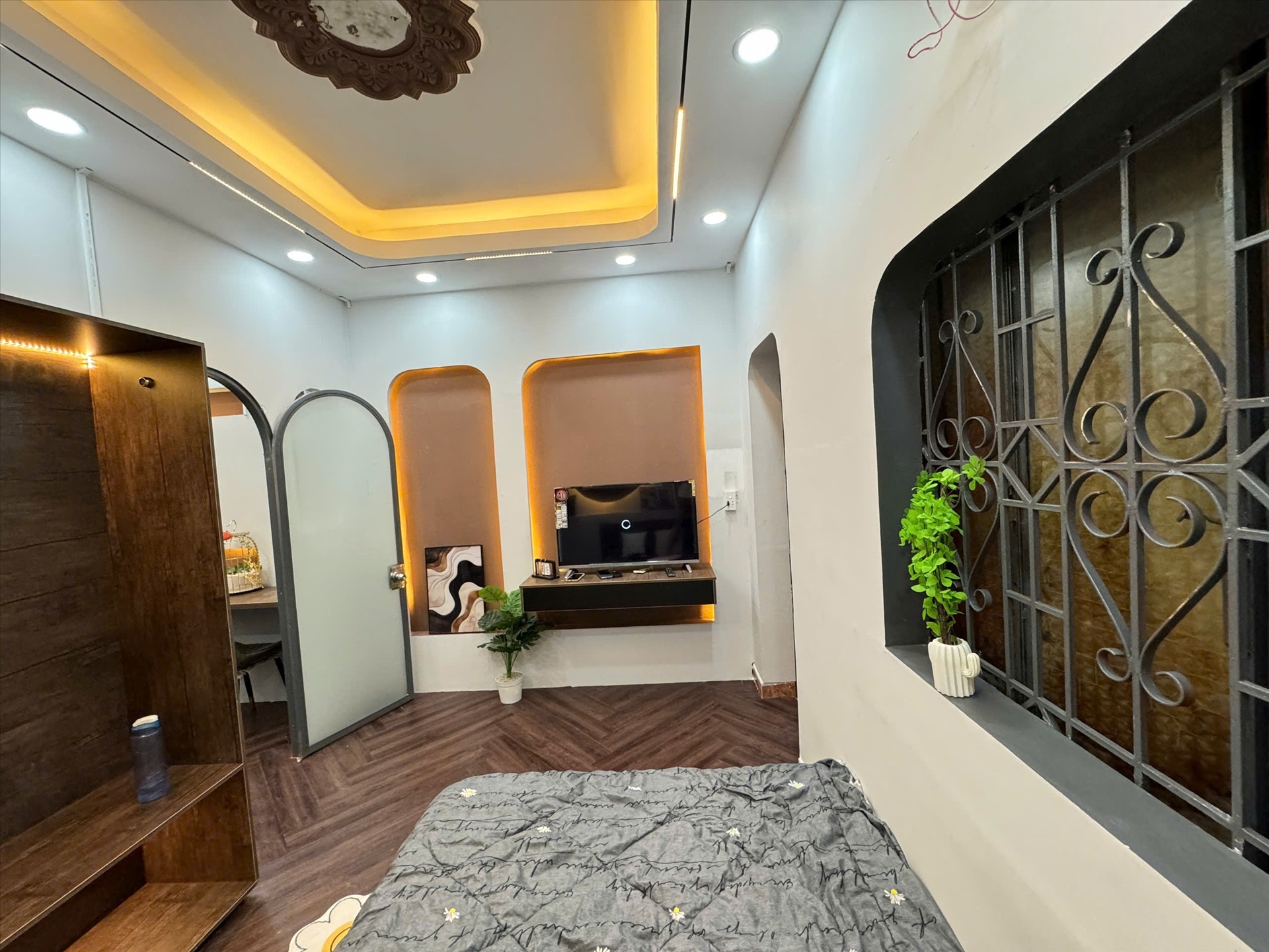 Phòng trọ 1 Phòng ngủ 45m2 tại Kinghome Đường C18 - Tân Bình - Phòng ngủ