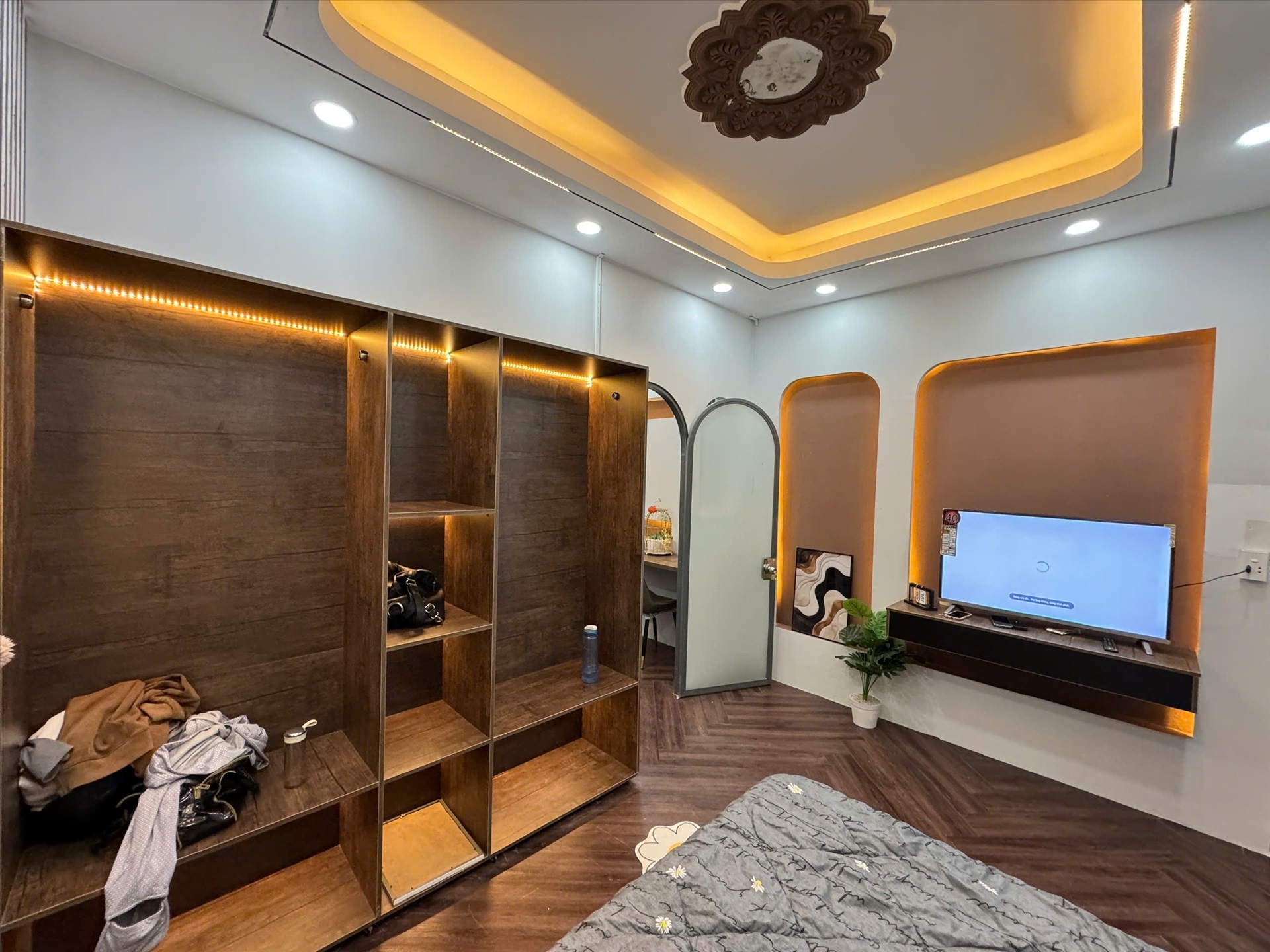 Phòng trọ 1 Phòng ngủ 45m2 tại Kinghome Đường C18 - Tân Bình - Phòng ngủ