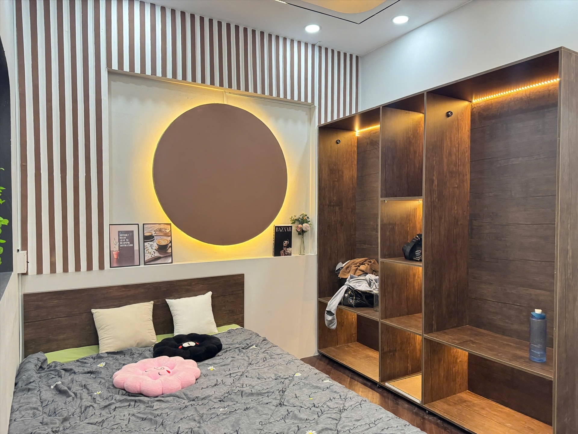 Phòng trọ 1 Phòng ngủ 45m2 tại Kinghome Đường C18 - Tân Bình - Phòng khách