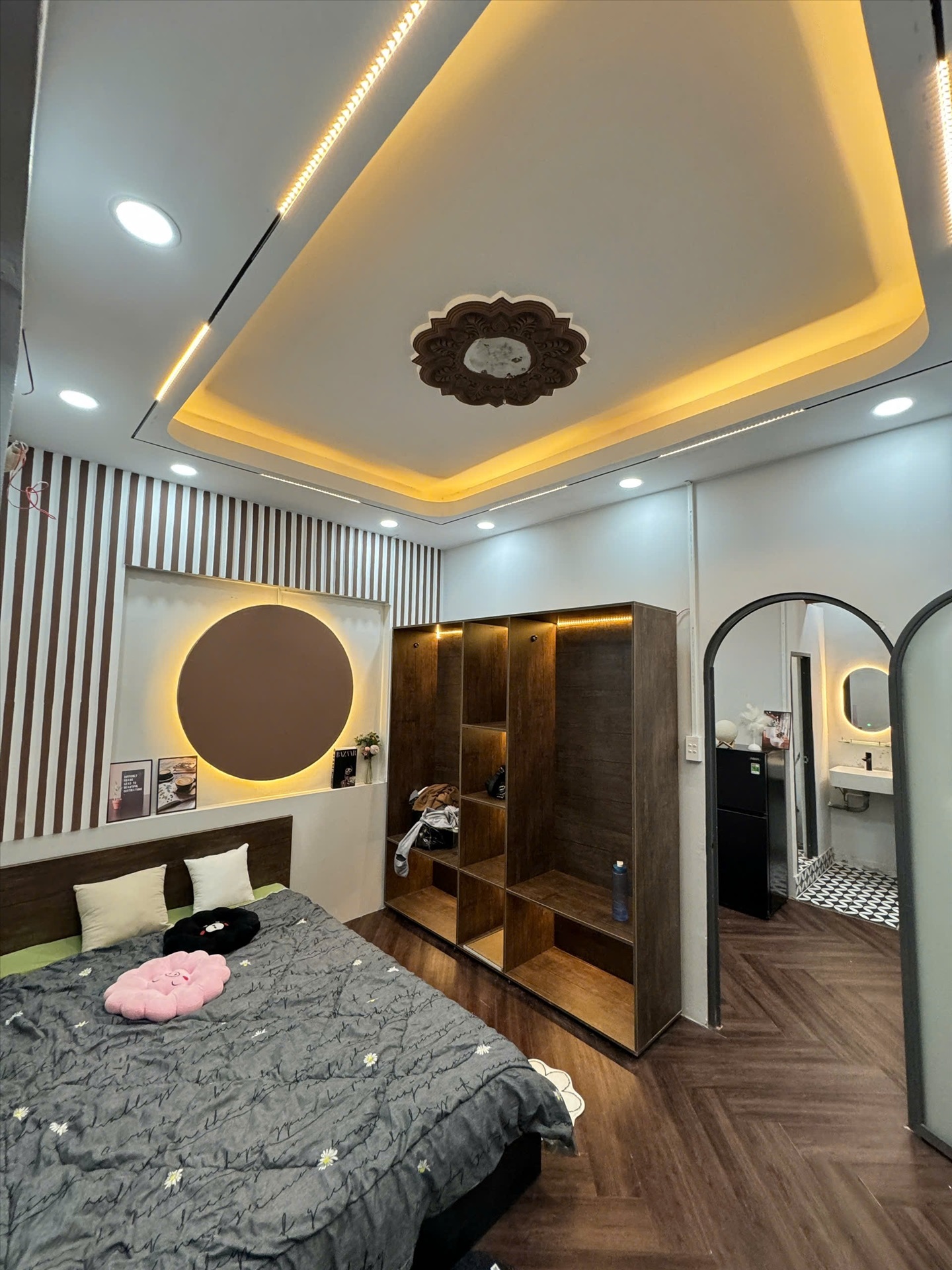 Phòng trọ 1 Phòng ngủ 45m2 tại Kinghome Đường C18 - Tân Bình - Phòng ngủ