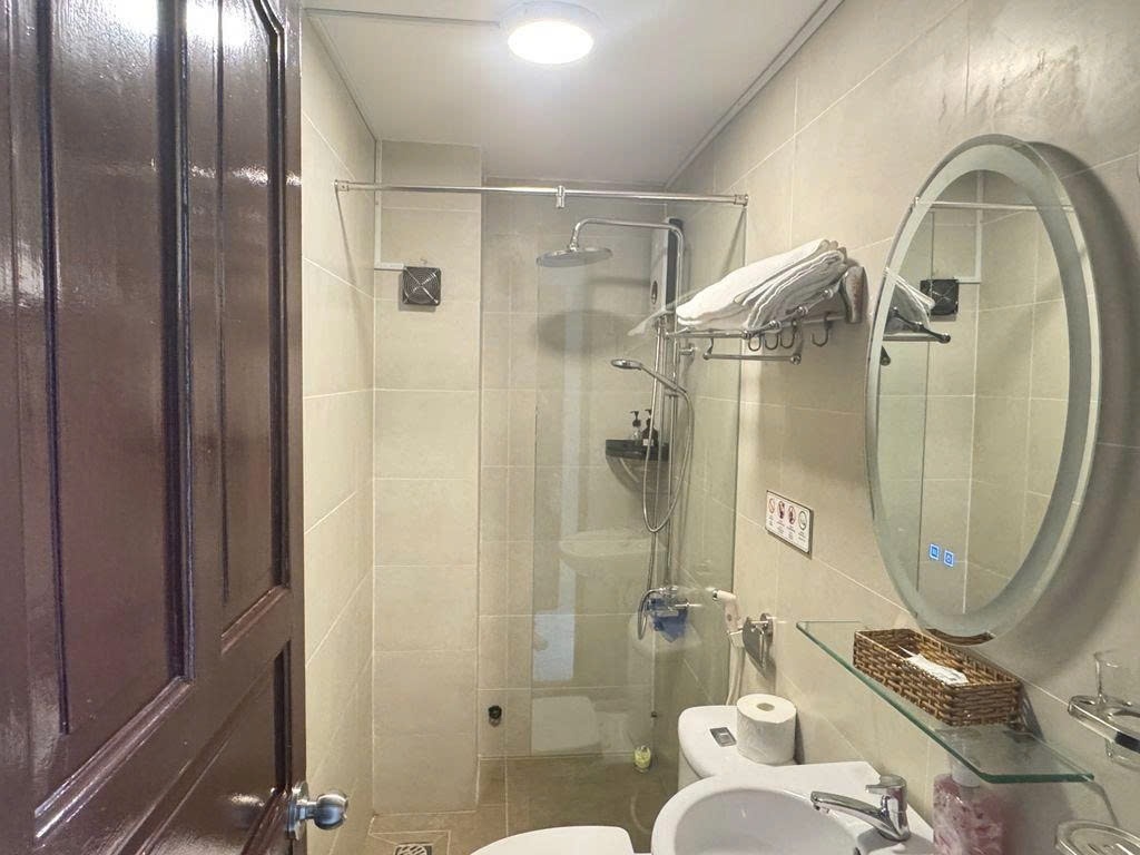 Phòng trọ Studio 30m2 tại Heart House Cô Bắc - Quận 1 - Phòng tắm