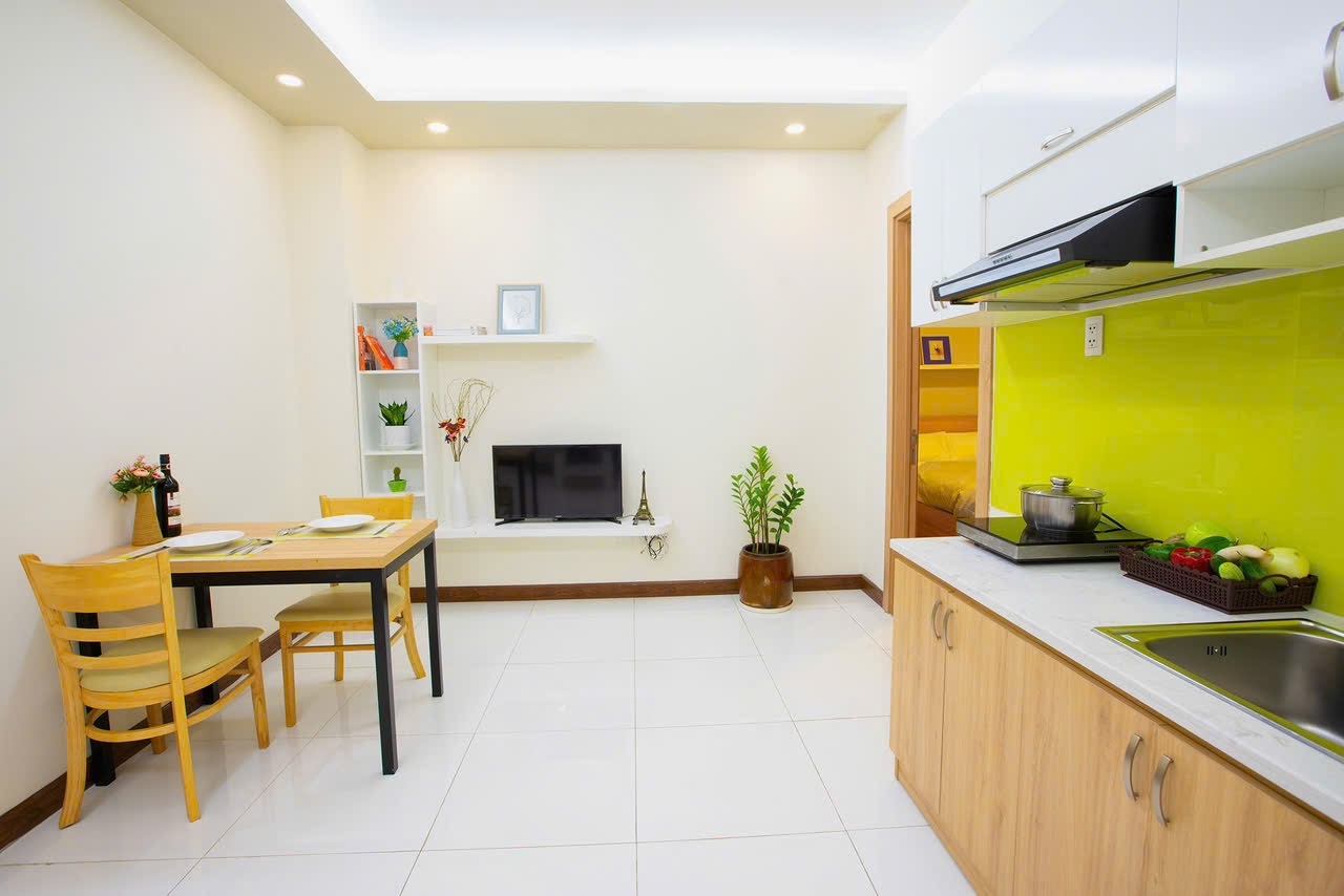 Phòng trọ 1 Phòng ngủ 40m2 tại CivilisHouse Đặng Dung - Quận 1 - Phòng bếp