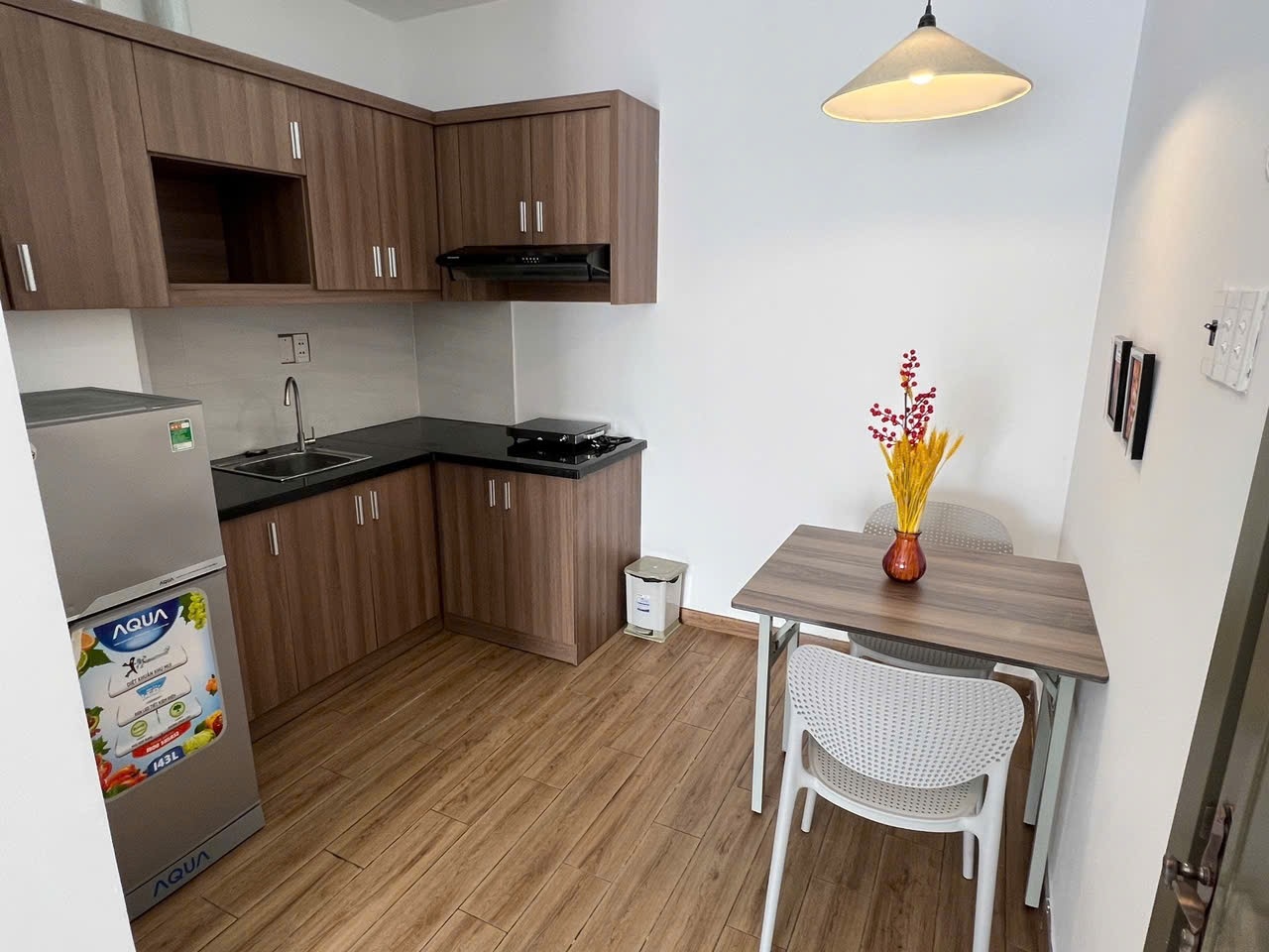 Phòng trọ Studio 30m2 tại CivilisHouse Trần Nhật Duật - Quận 1 - Phòng bếp