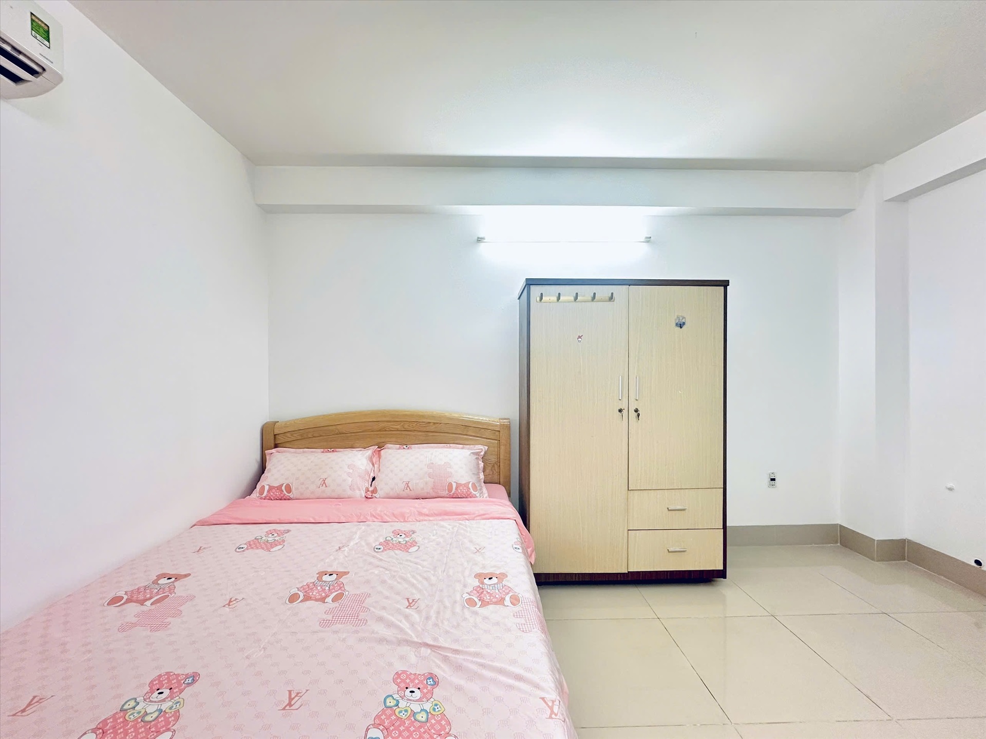 Phòng trọ Studio 27m2 tại Haya Home Đất Thánh - Tân Bình - Phòng ngủ