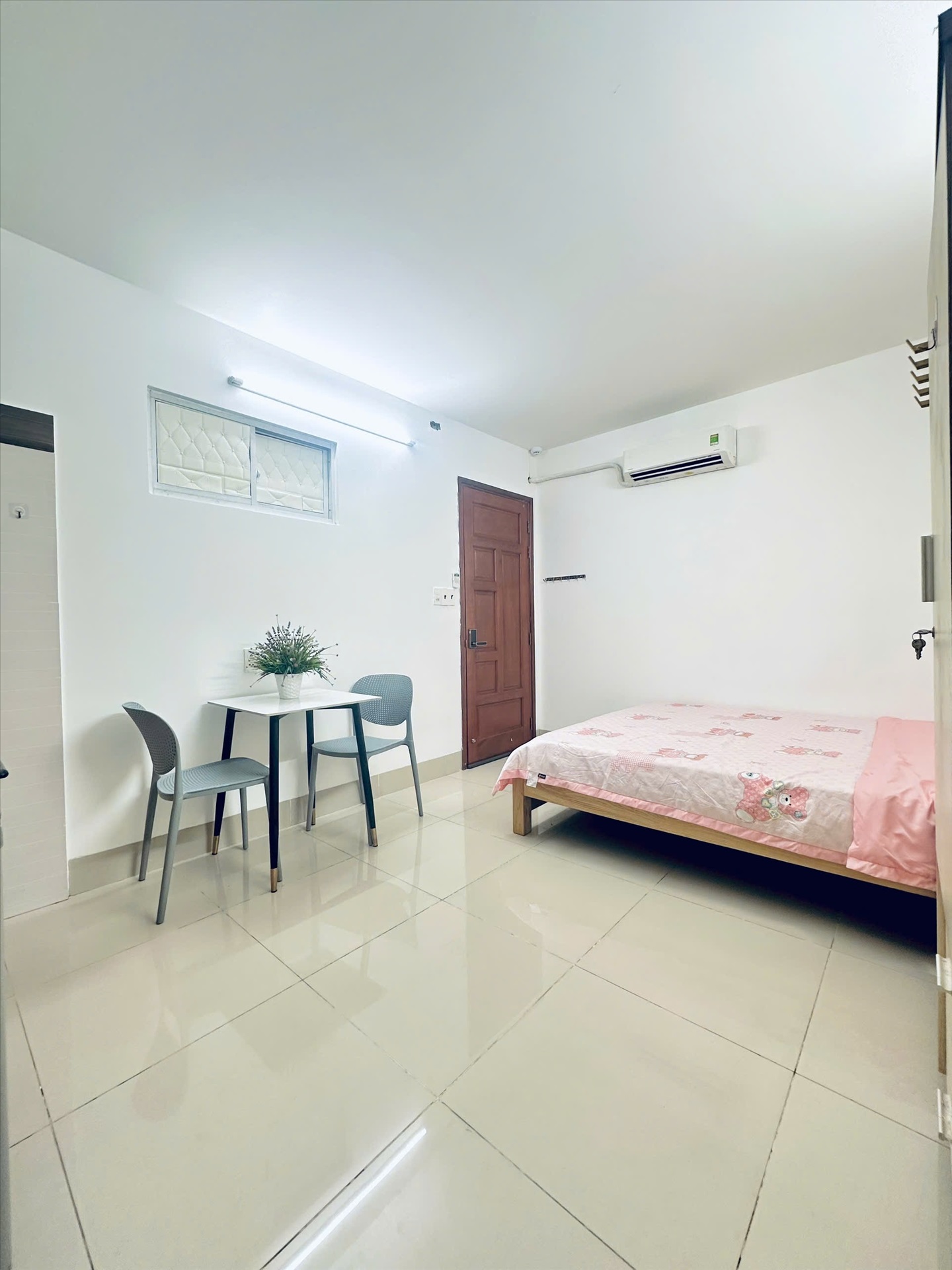 Phòng trọ Studio 27m2 tại Haya Home Đất Thánh - Tân Bình - Phòng ngủ