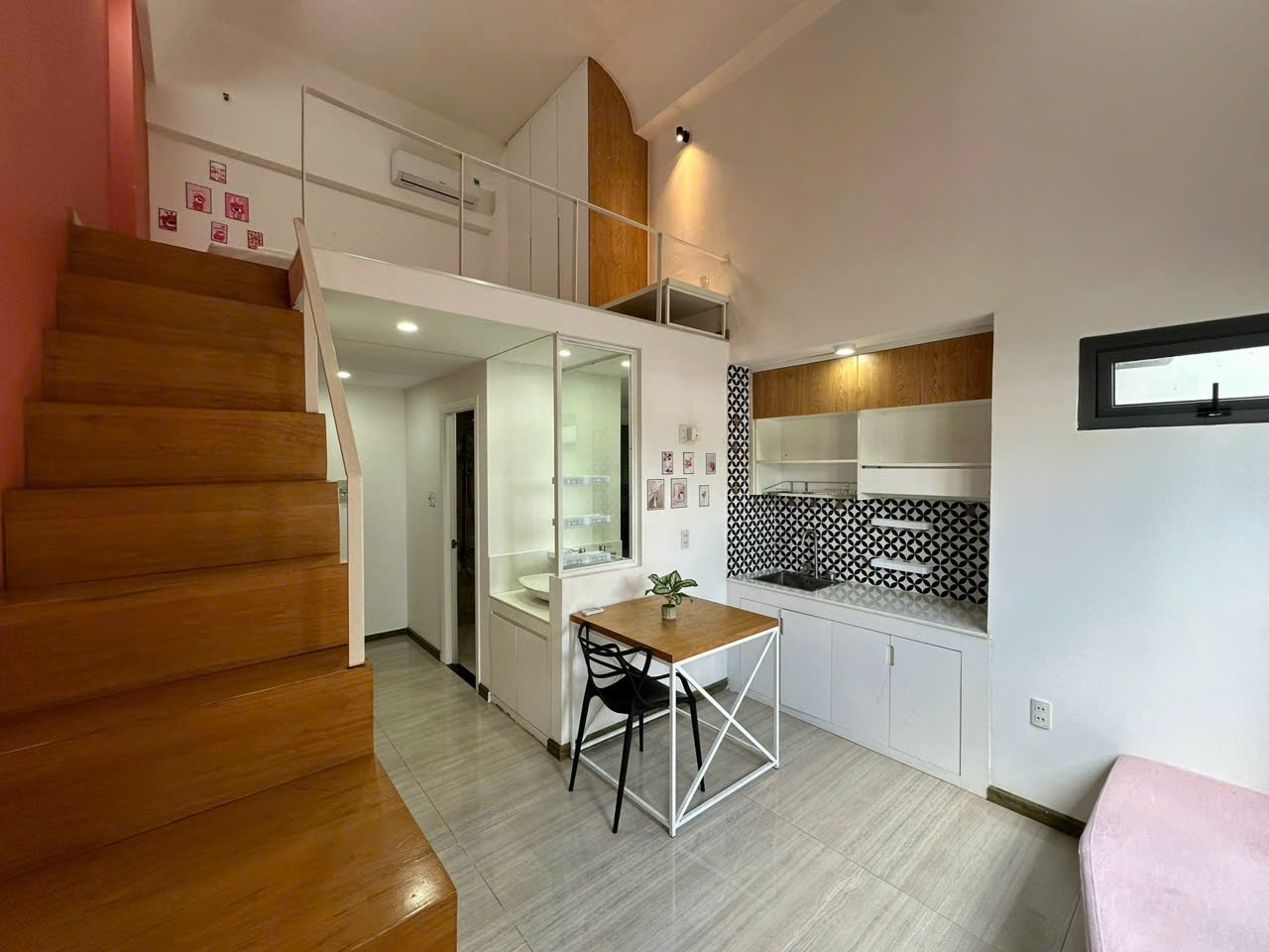 Phòng trọ Duplex 25m2 tại Kola Apartment Nguyễn Văn Linh - Quận 7 - Phòng ngủ