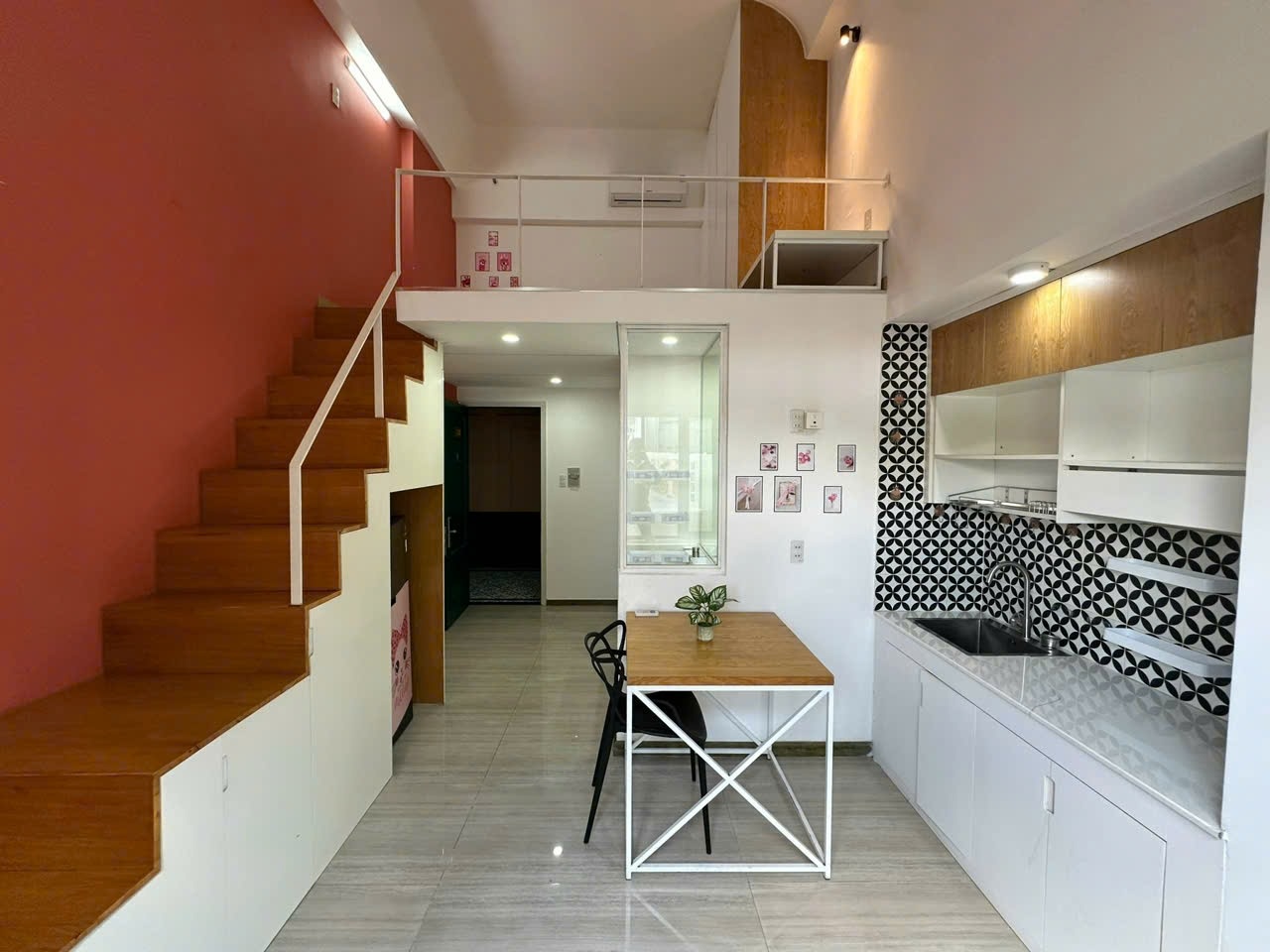 Phòng trọ Duplex 25m2 tại Kola Apartment Nguyễn Văn Linh - Quận 7 - Phòng ngủ