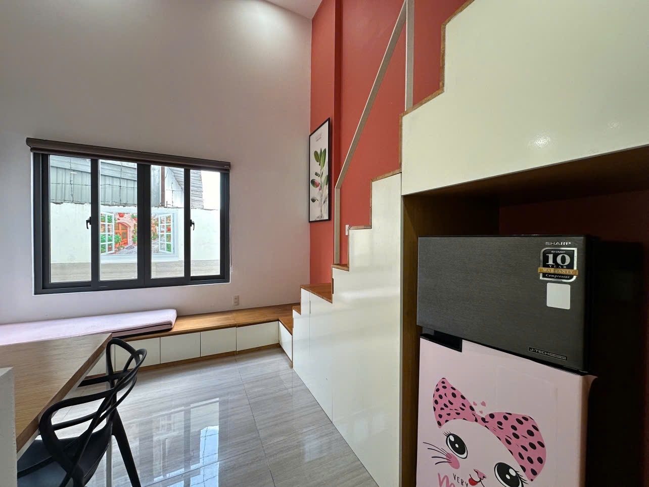 Phòng trọ Duplex 25m2 tại Kola Apartment Nguyễn Văn Linh - Quận 7 - Phòng ngủ